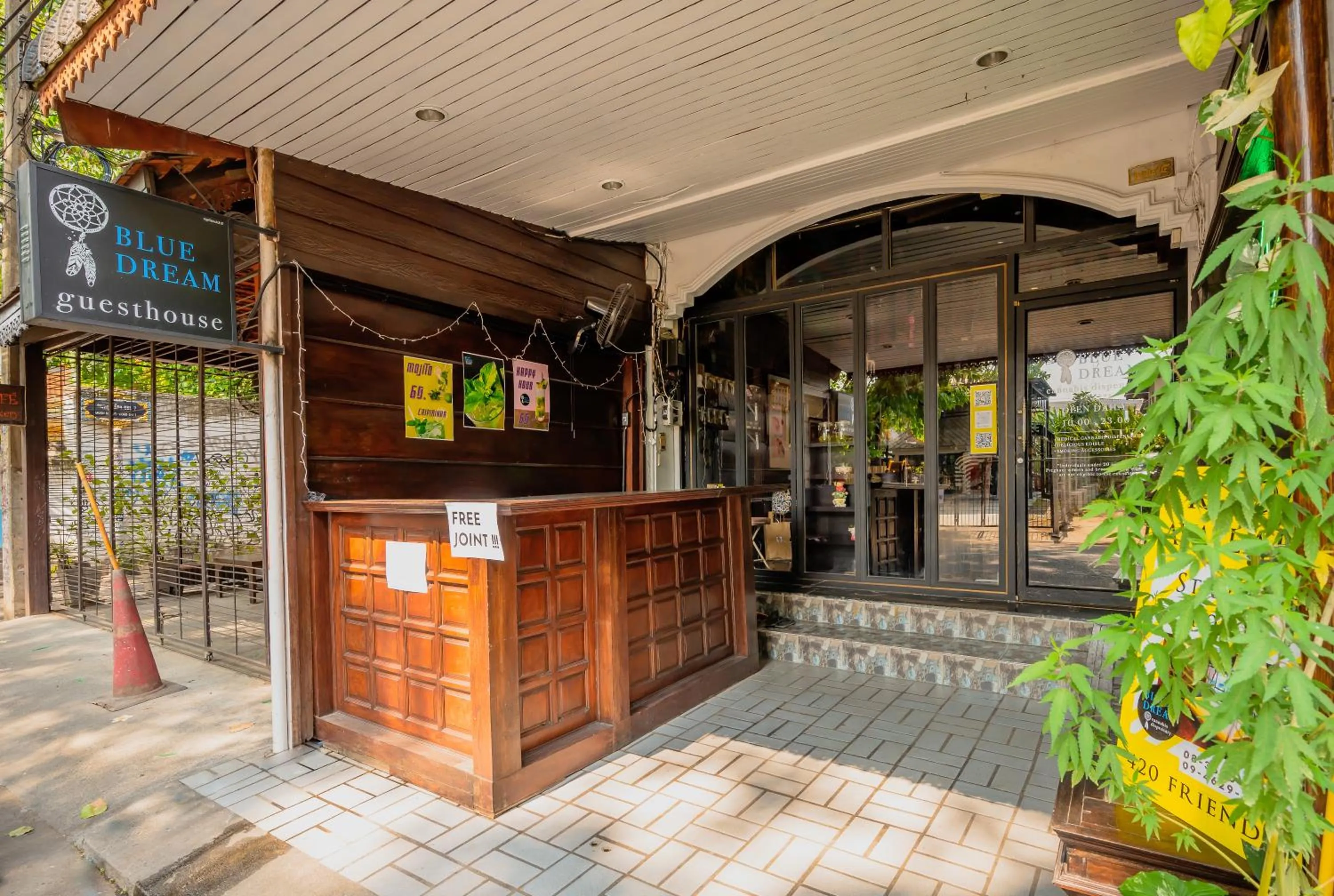 Property building in Blue Dream Guesthouse