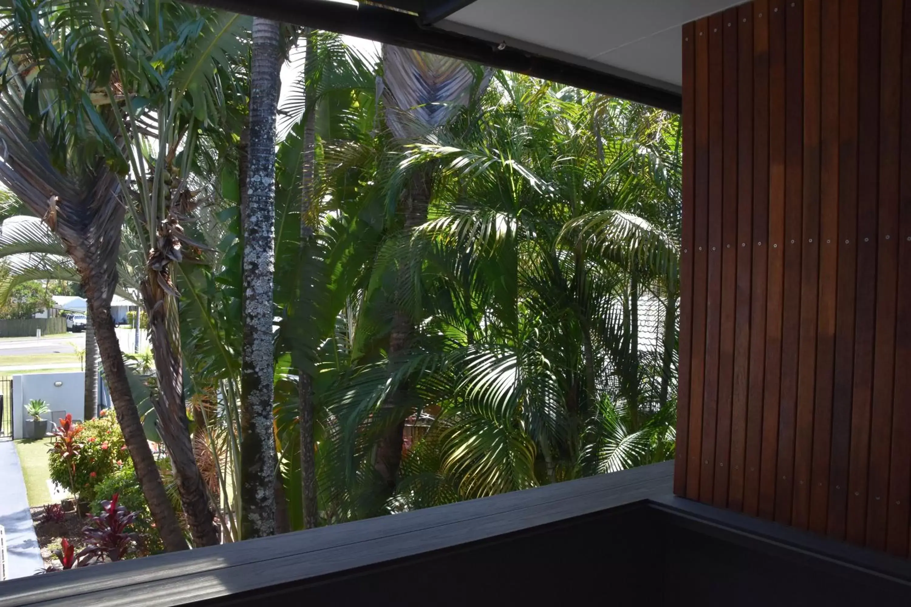 Balcony/Terrace, View in Ballina Homestead Motel