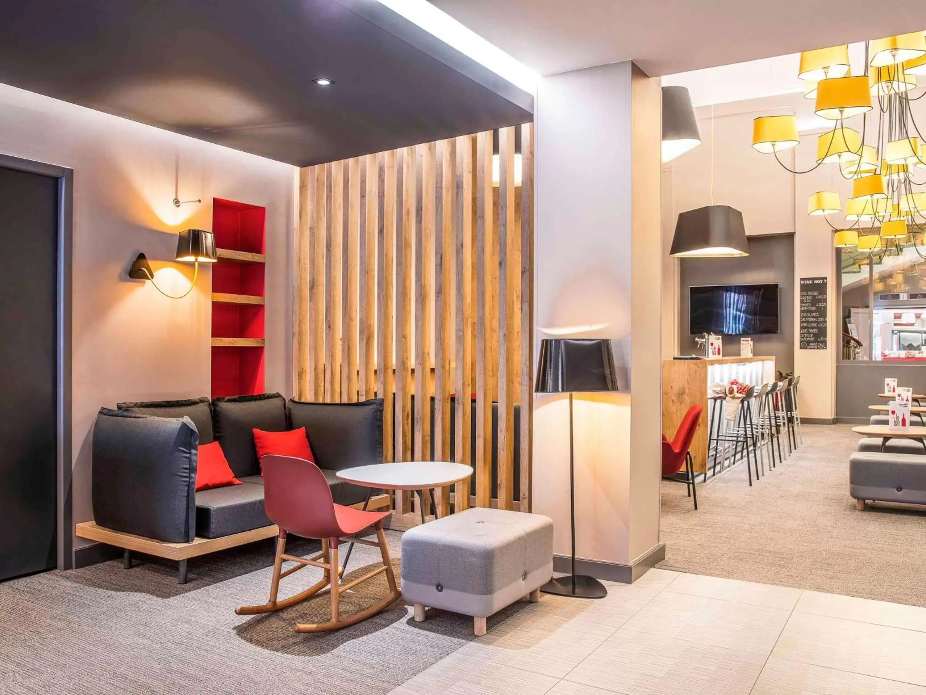 Property building, Seating Area in ibis Lyon Centre Perrache
