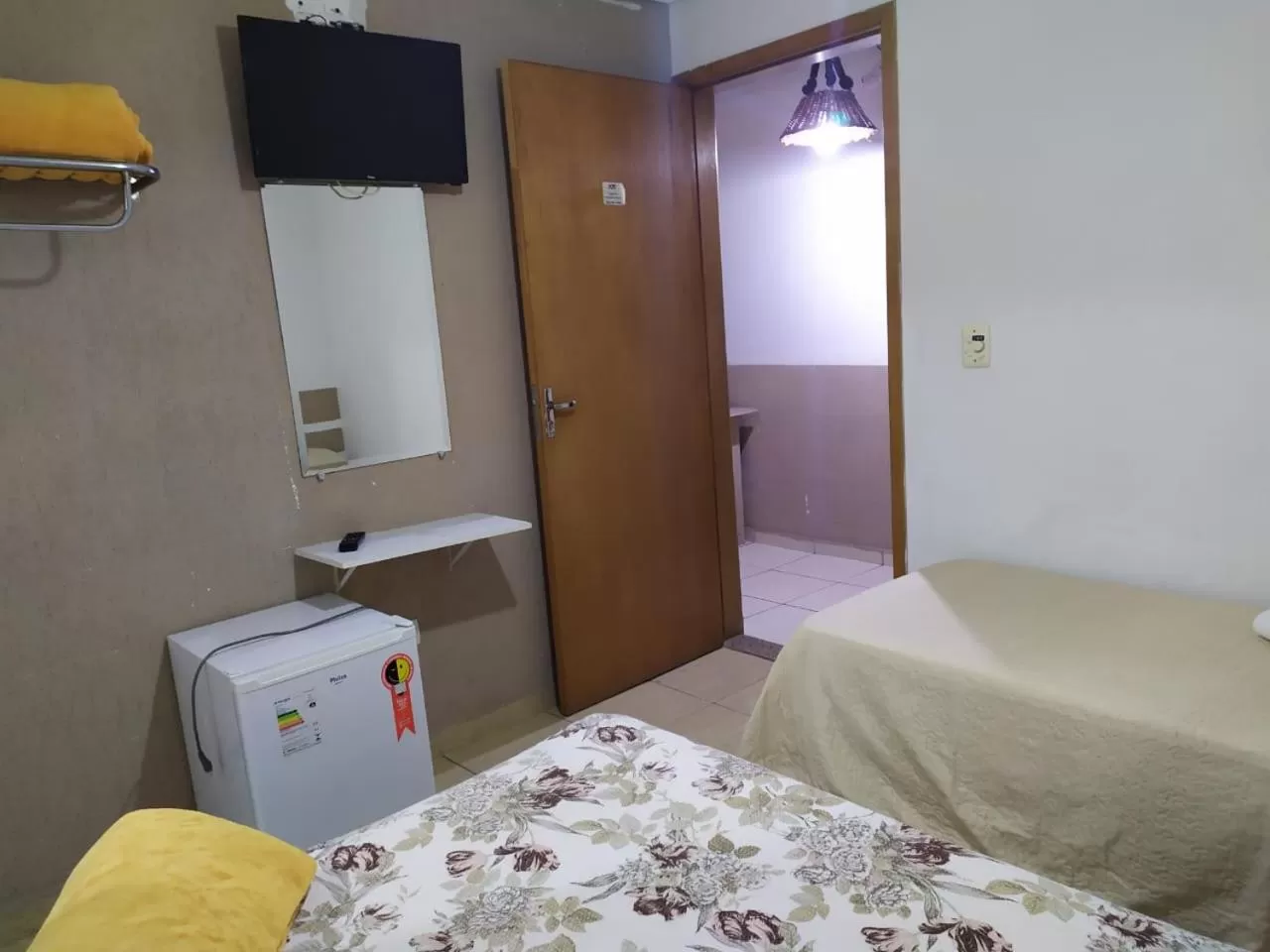 Bed in Hospedaria Ipiranga