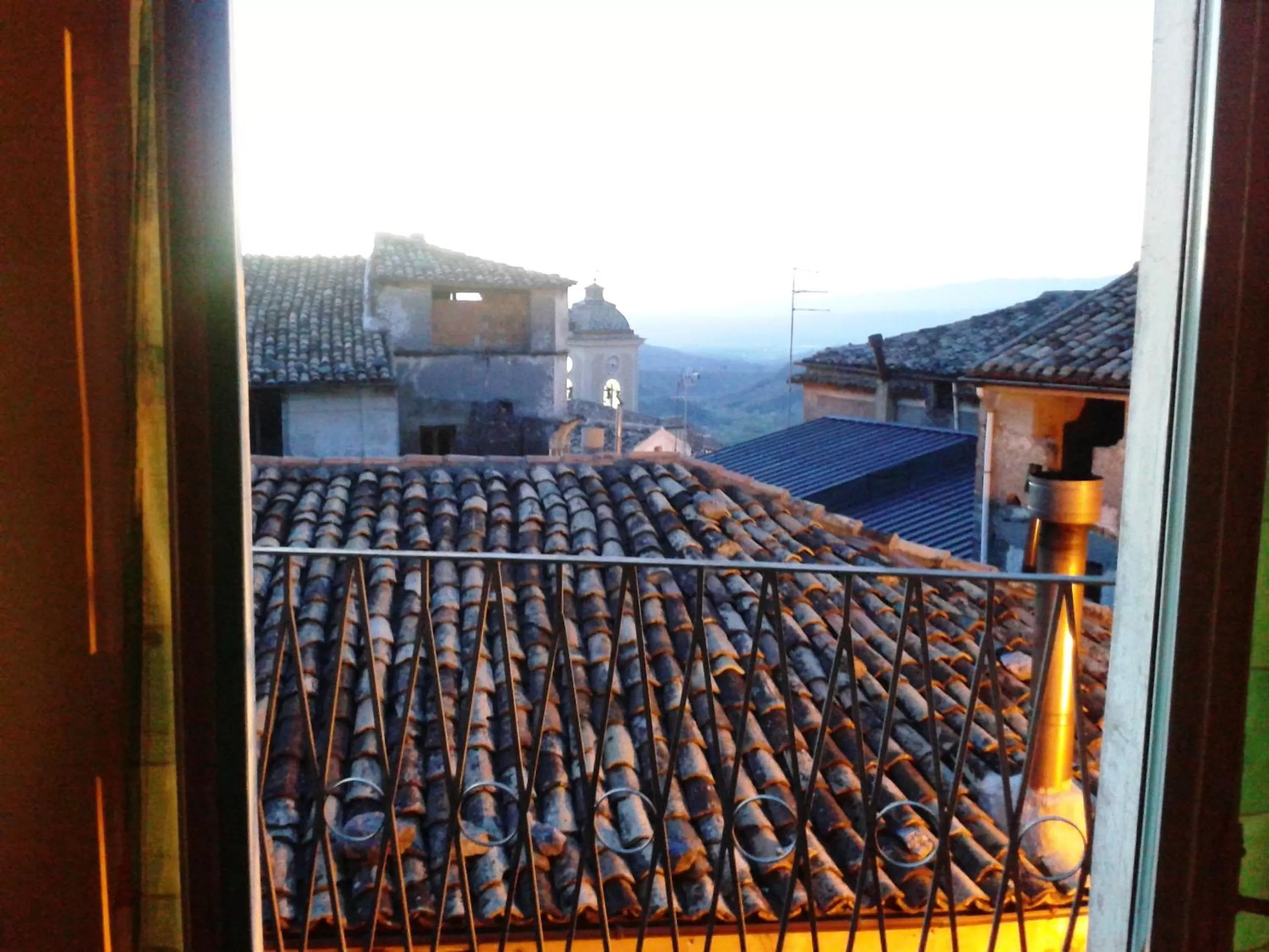Quiet street view in Casamuseo del Risorgimento