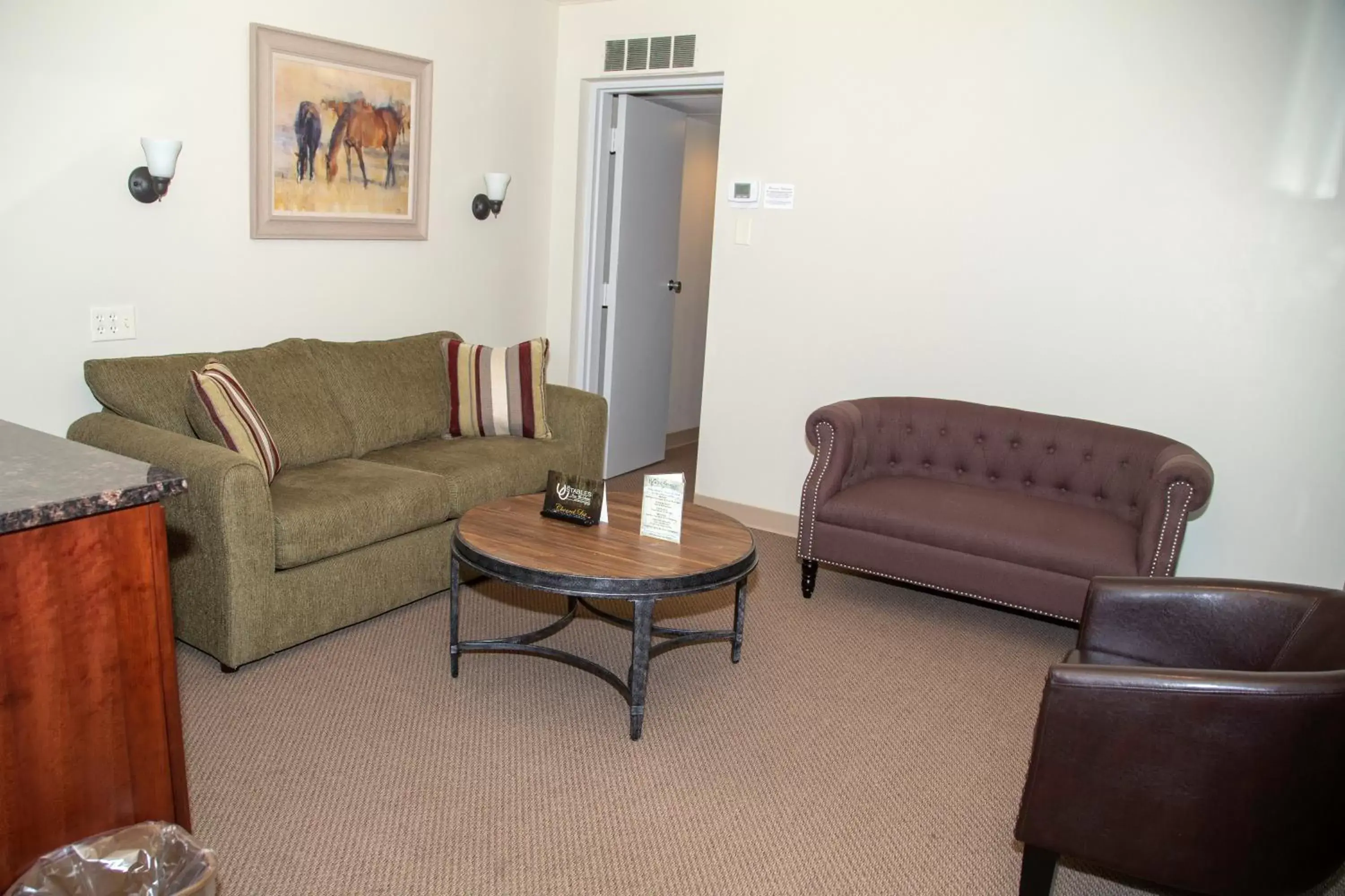 Seating Area in The Stables Inn & Suites