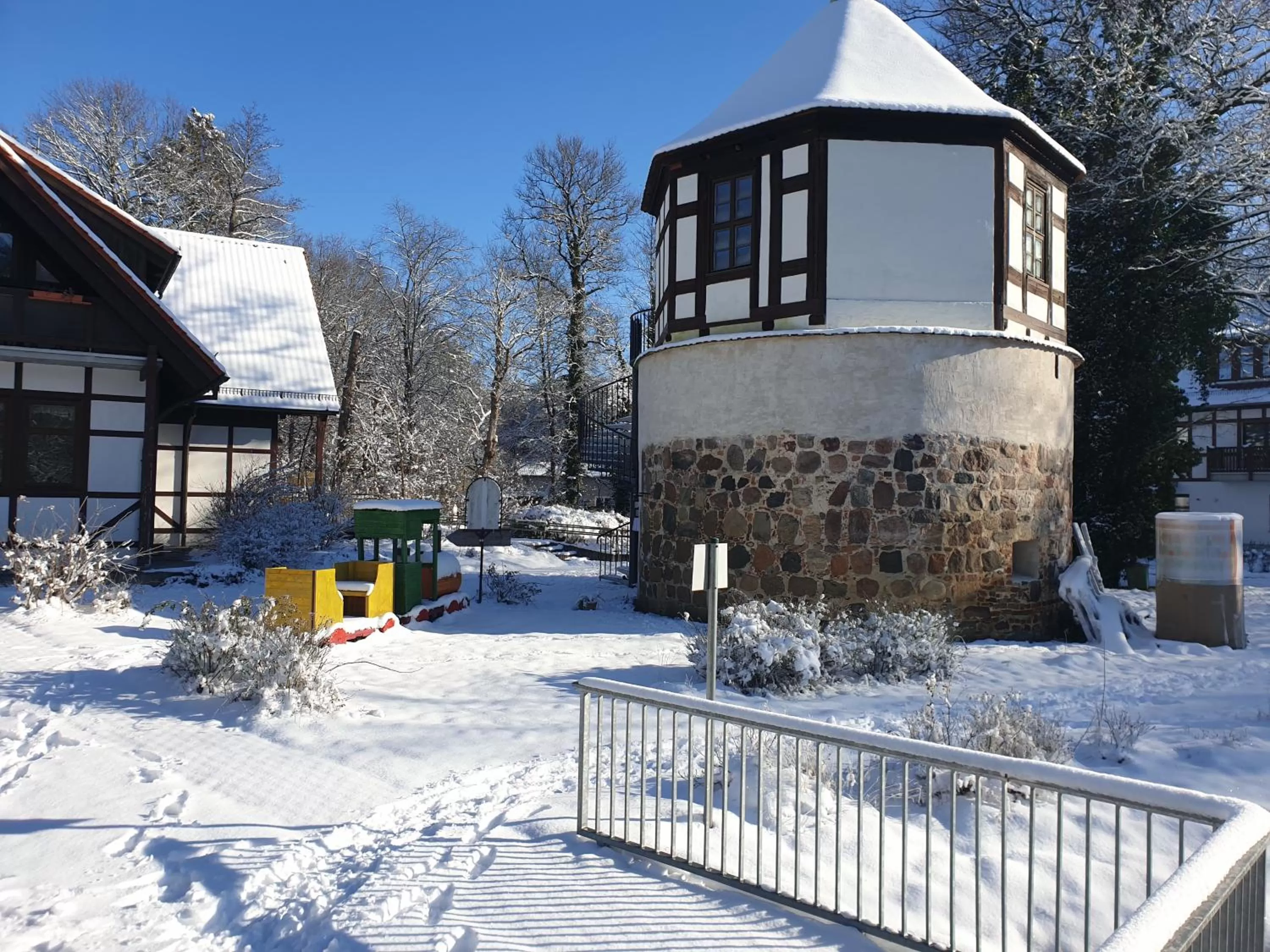 Winter in Neue Mühle Kleines Landhotel