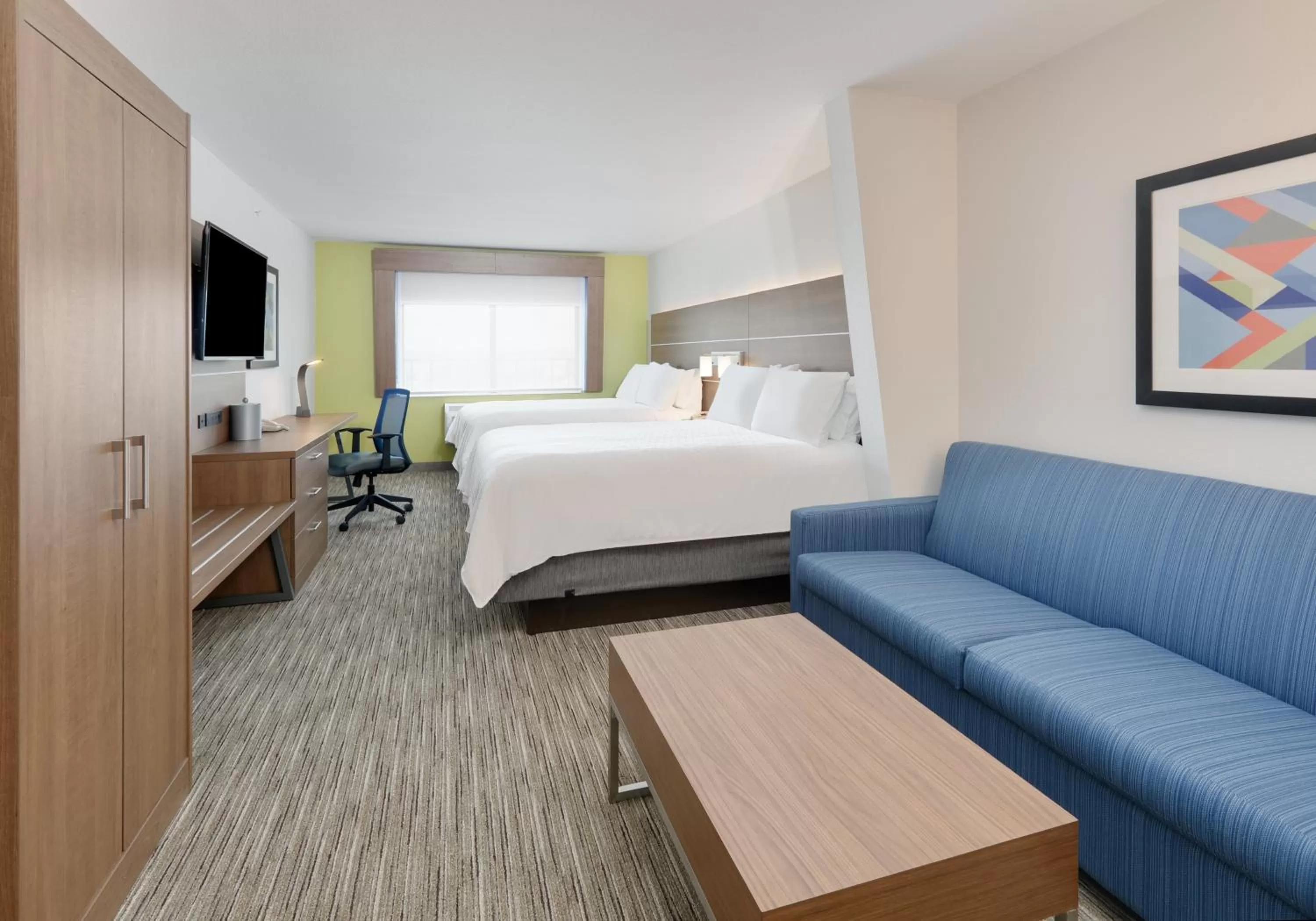 Photo of the whole room, Bed in Holiday Inn Express & Suites San Antonio NW near SeaWorld by IHG