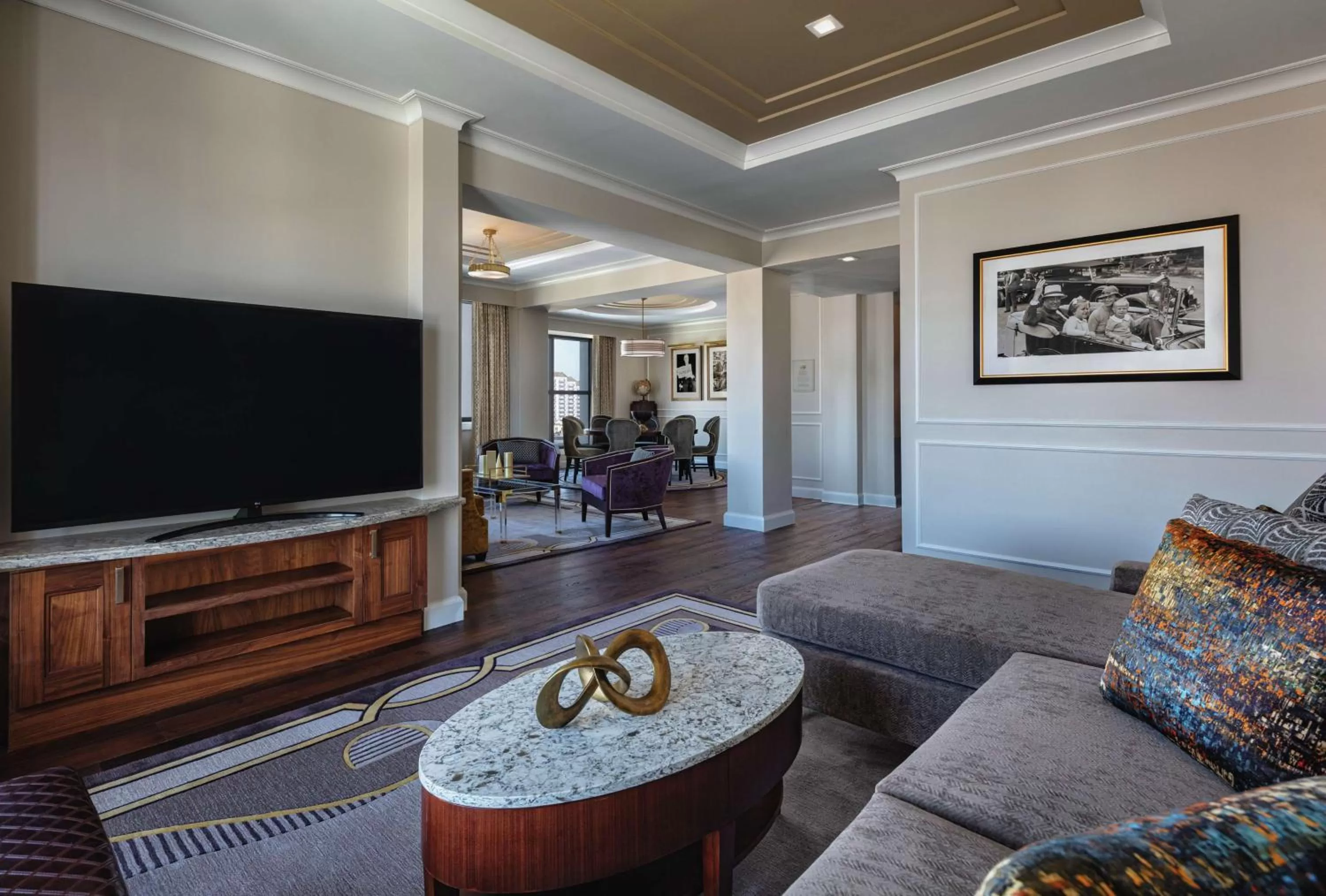 Bedroom in The Higgins Hotel New Orleans, Curio Collection by Hilton