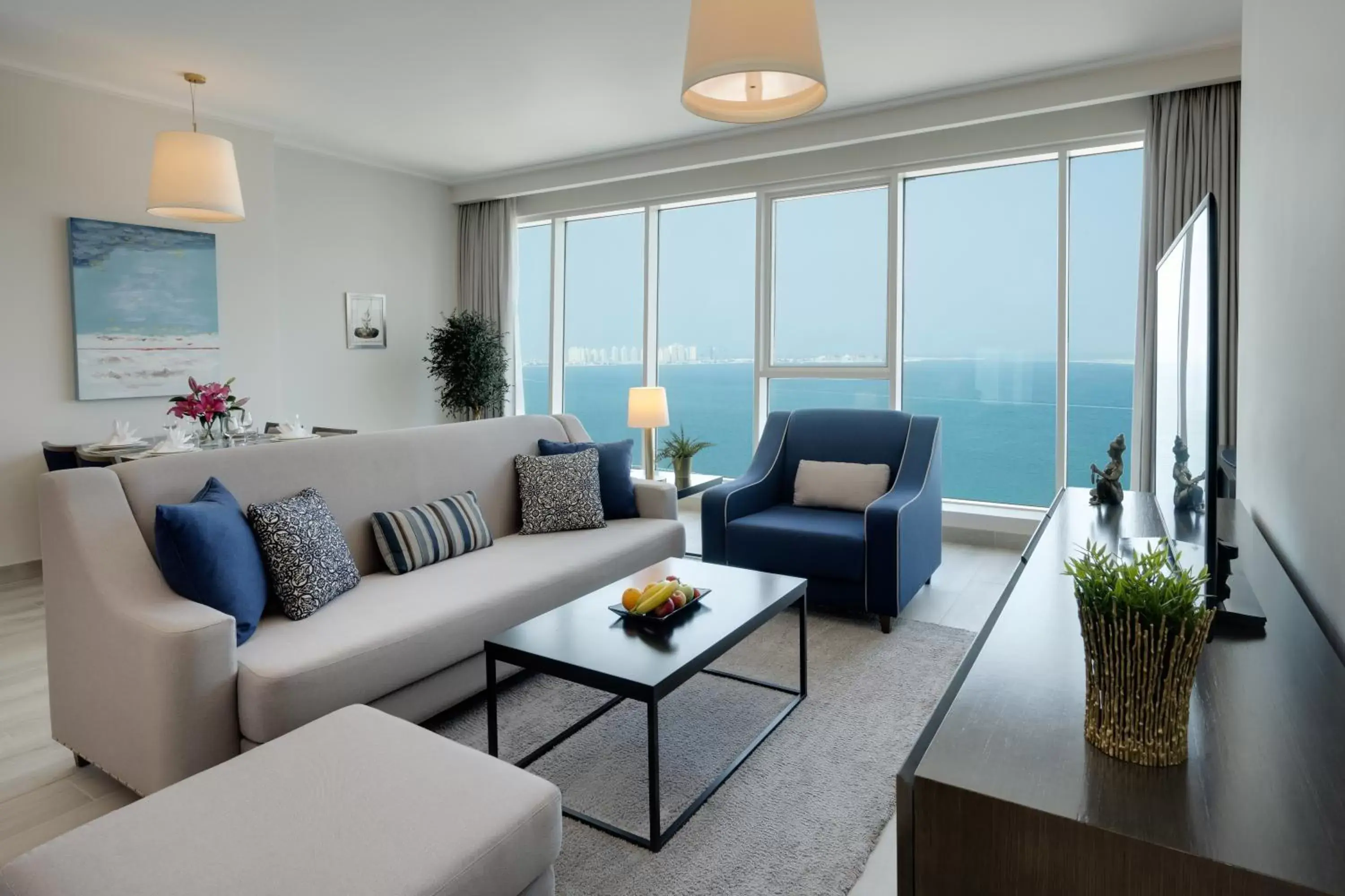Living room in Centara West Bay Hotel & Residences Doha Living room in Centara West Bay Hotel & Residences Doha