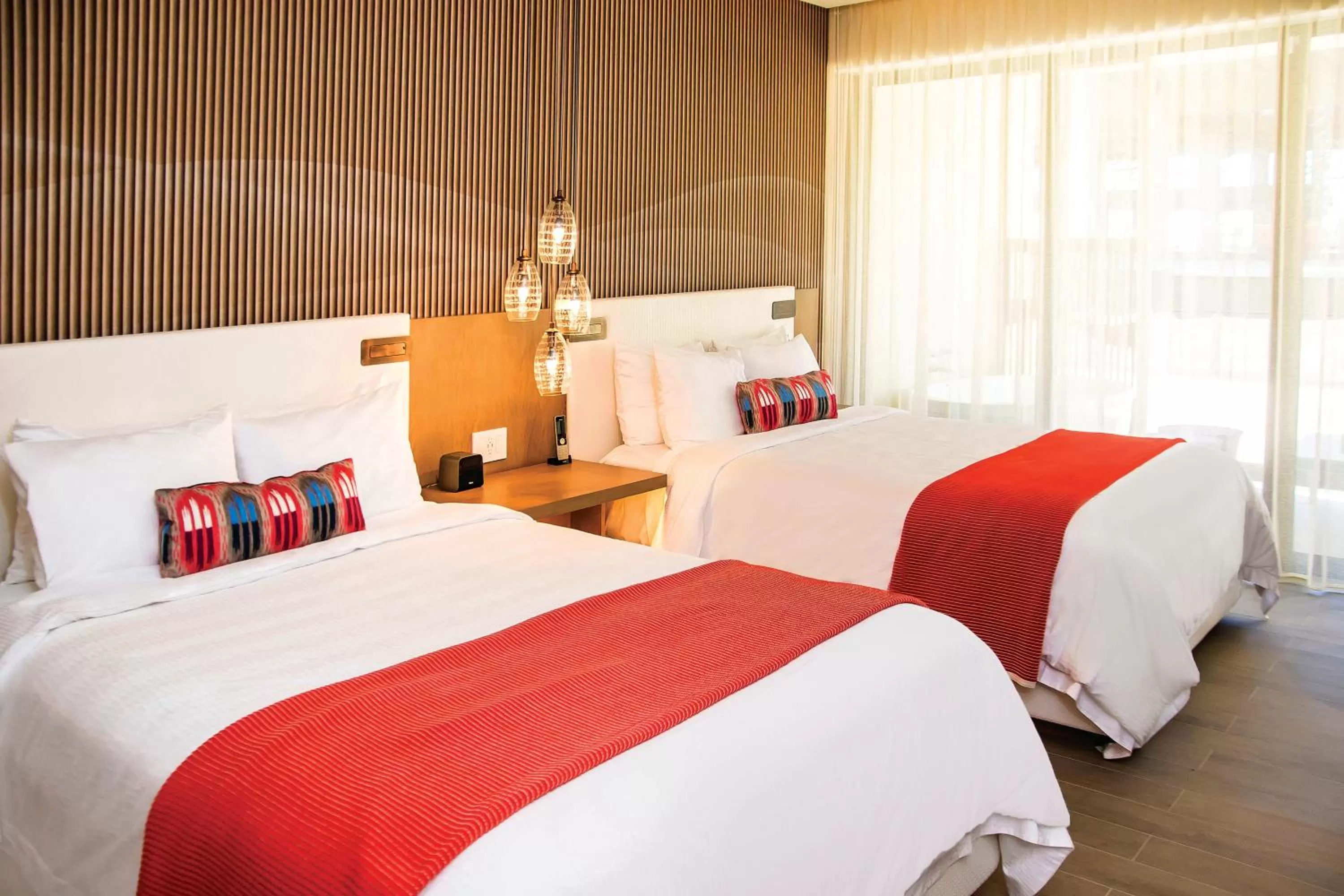 Bed in Hard Rock Hotel Los Cabos