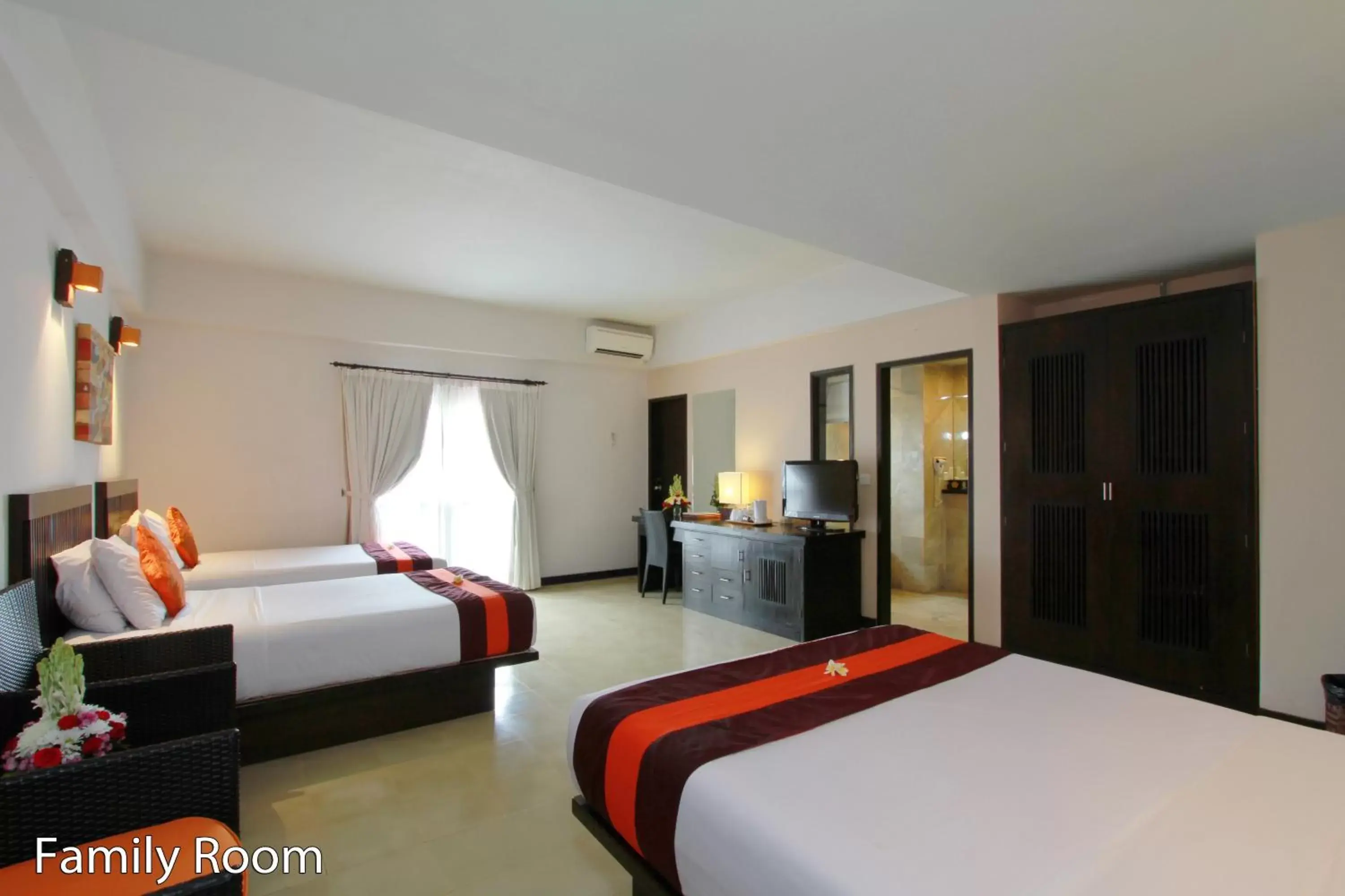 Bedroom in The Lokha Legian Resort & Spa