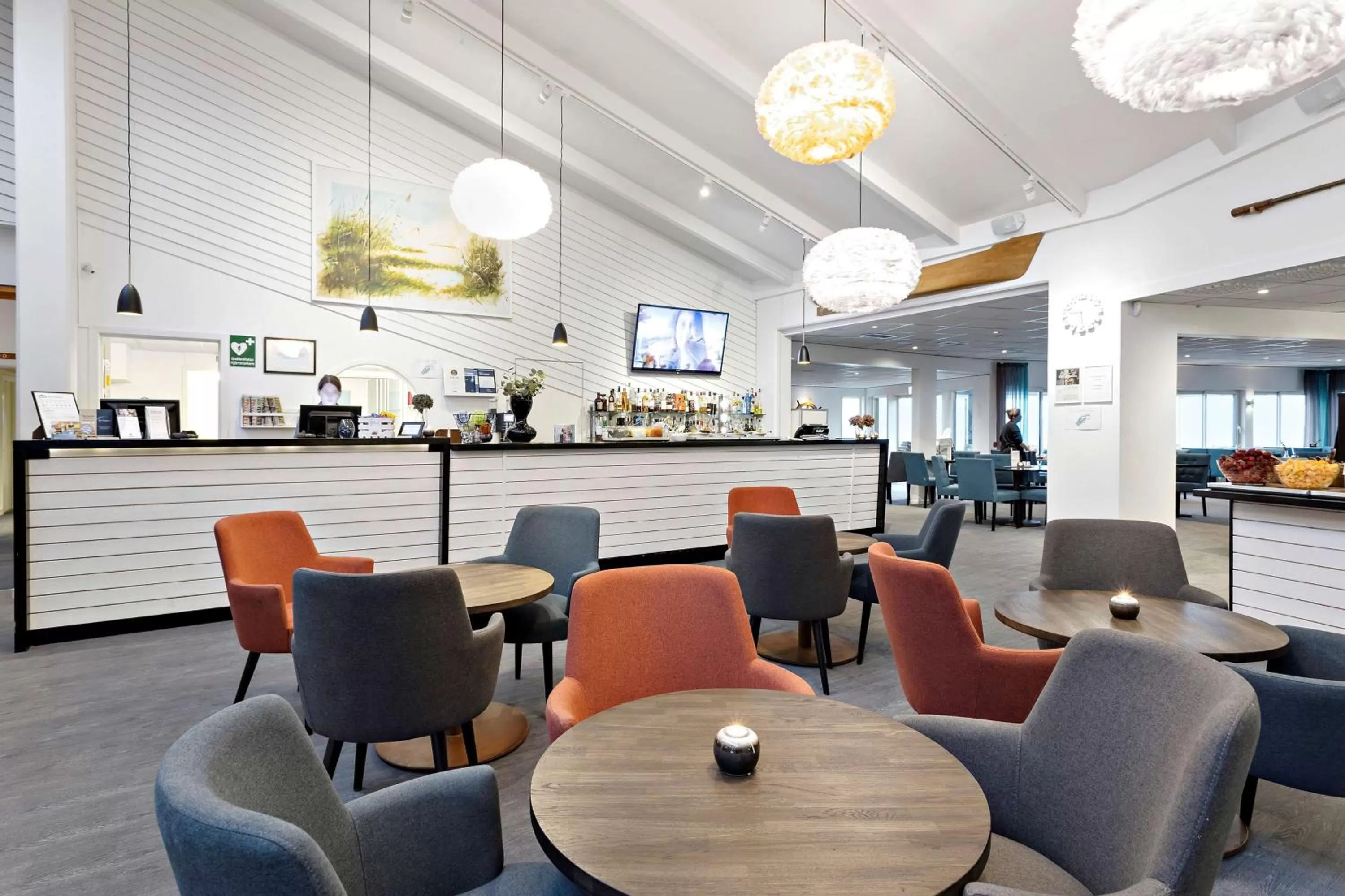 Lobby or reception in Best Western Hotel Corallen