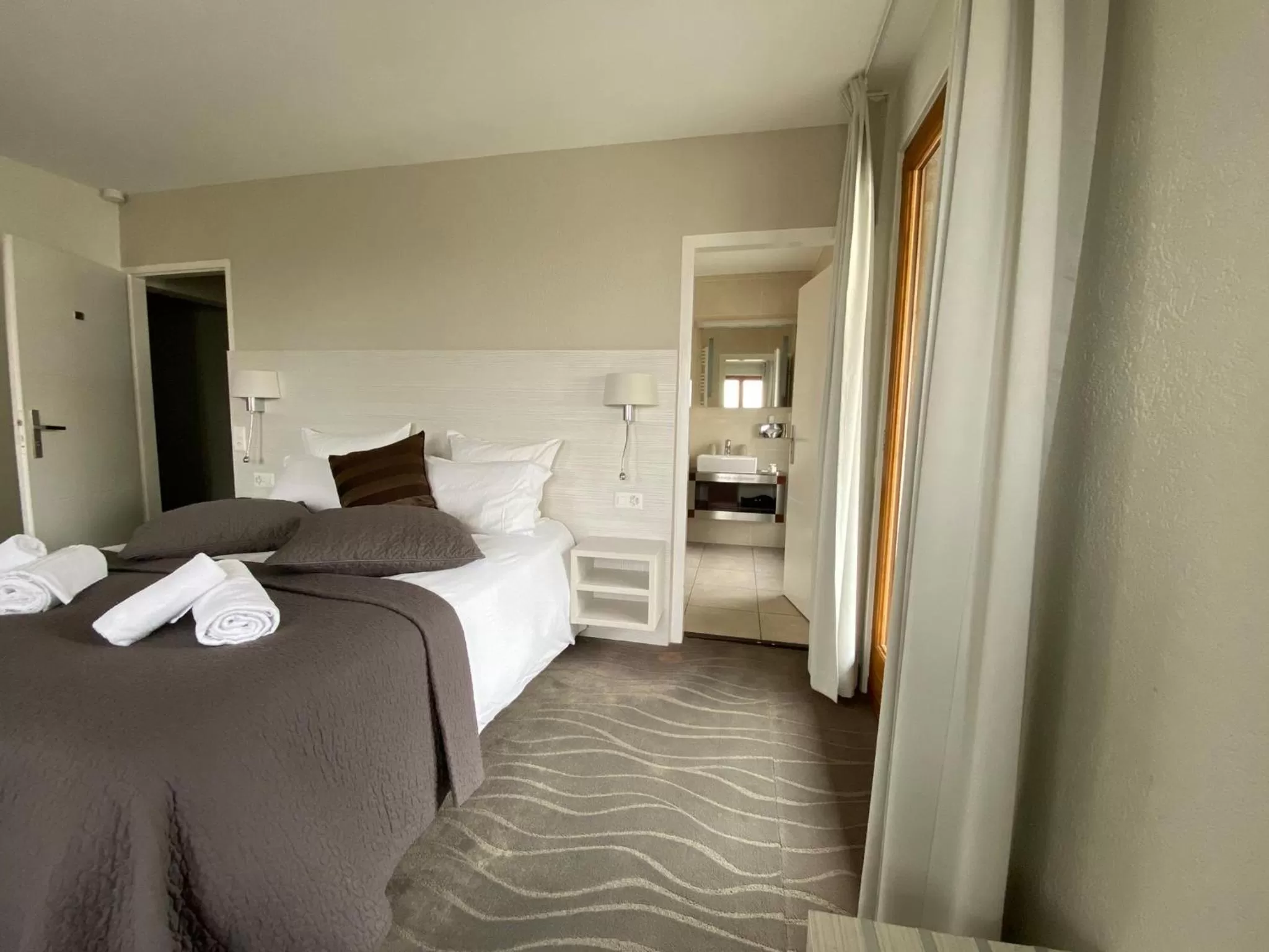 Bed in Auberge de Confignon