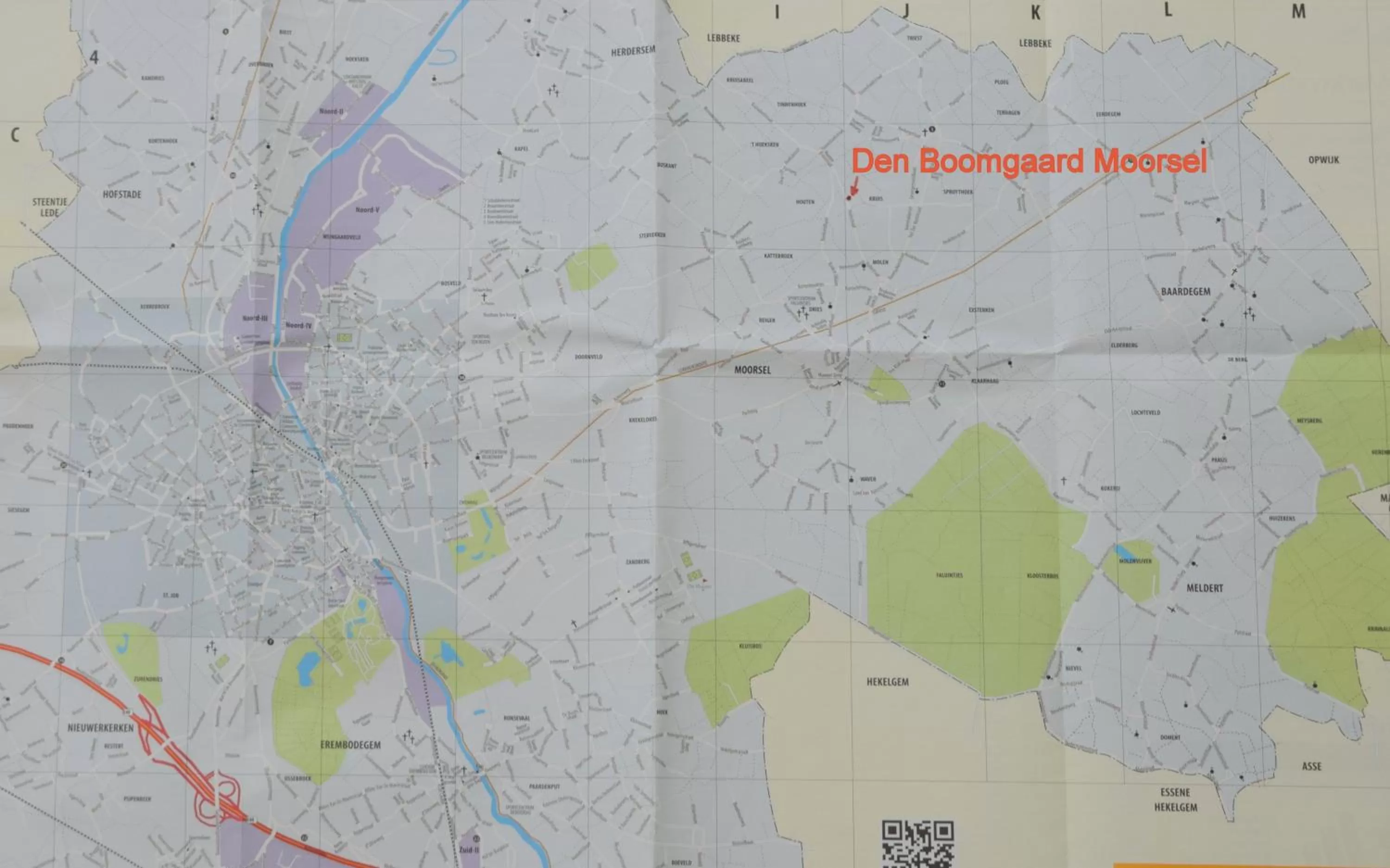 Neighbourhood in B&B Den Boomgaard Moorsel