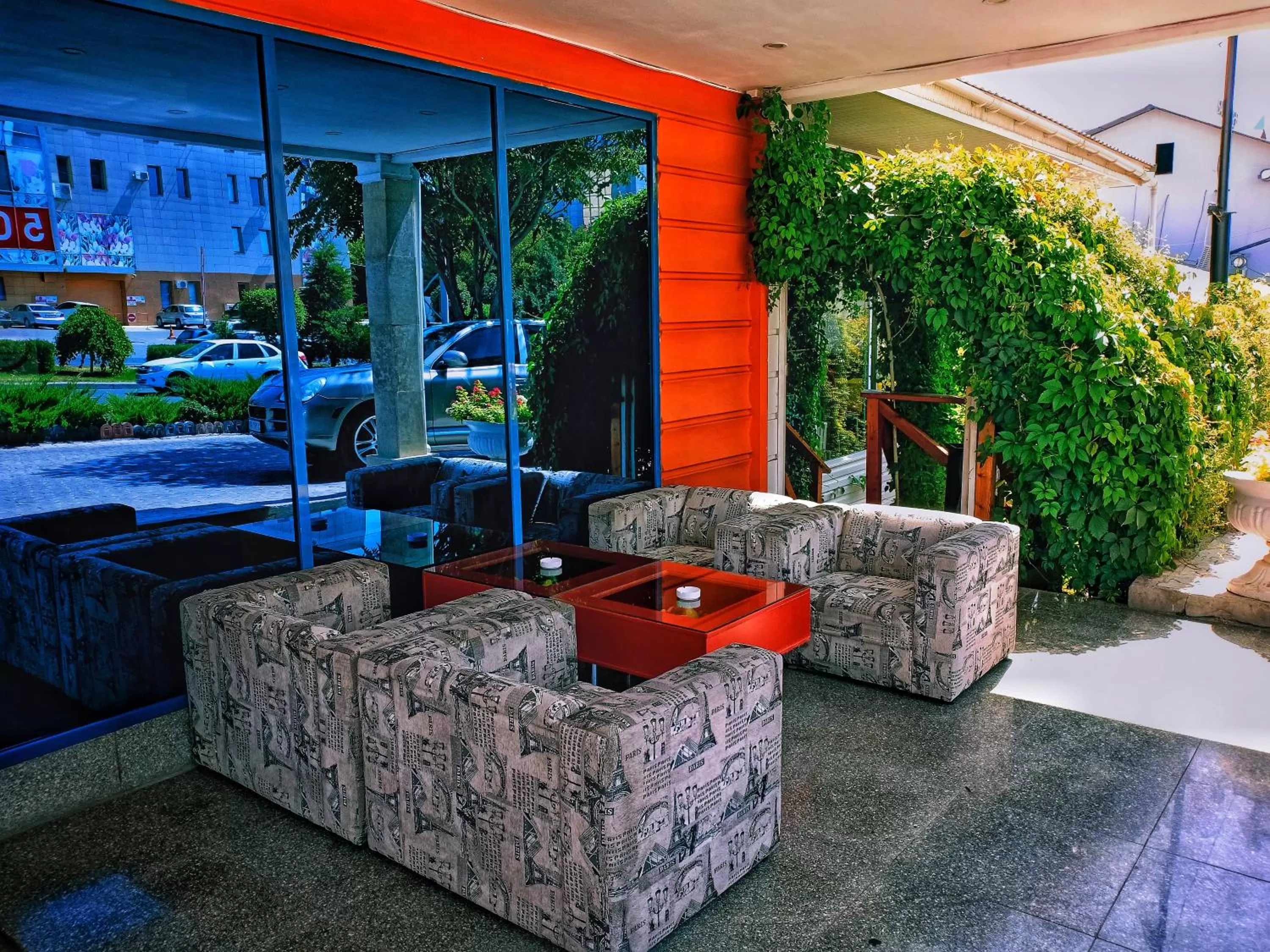 Property building in Sapar Standart Hotel