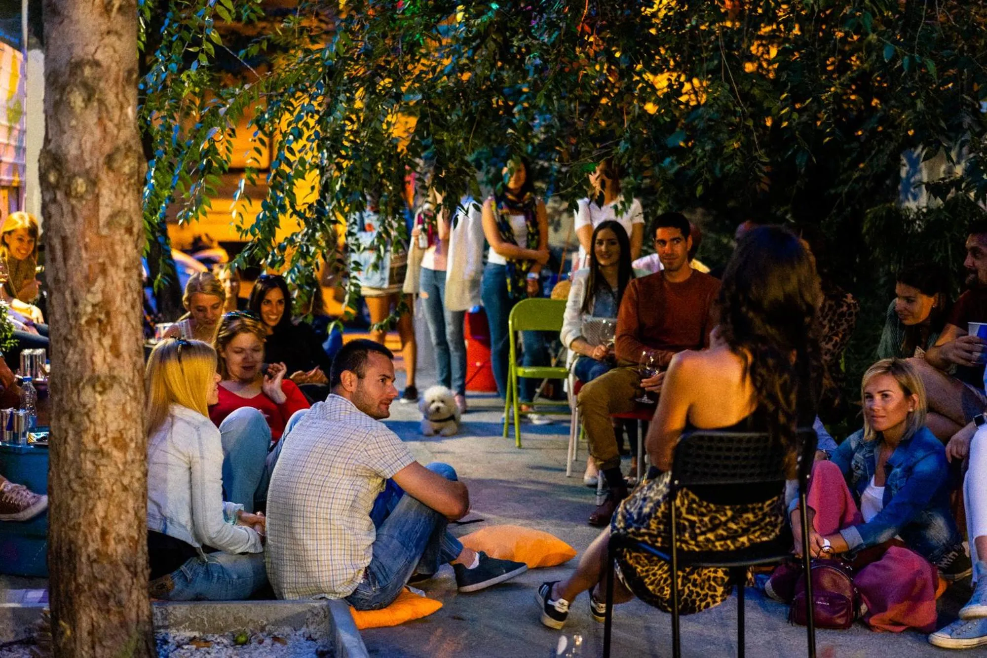 People in Good People Design Hostel