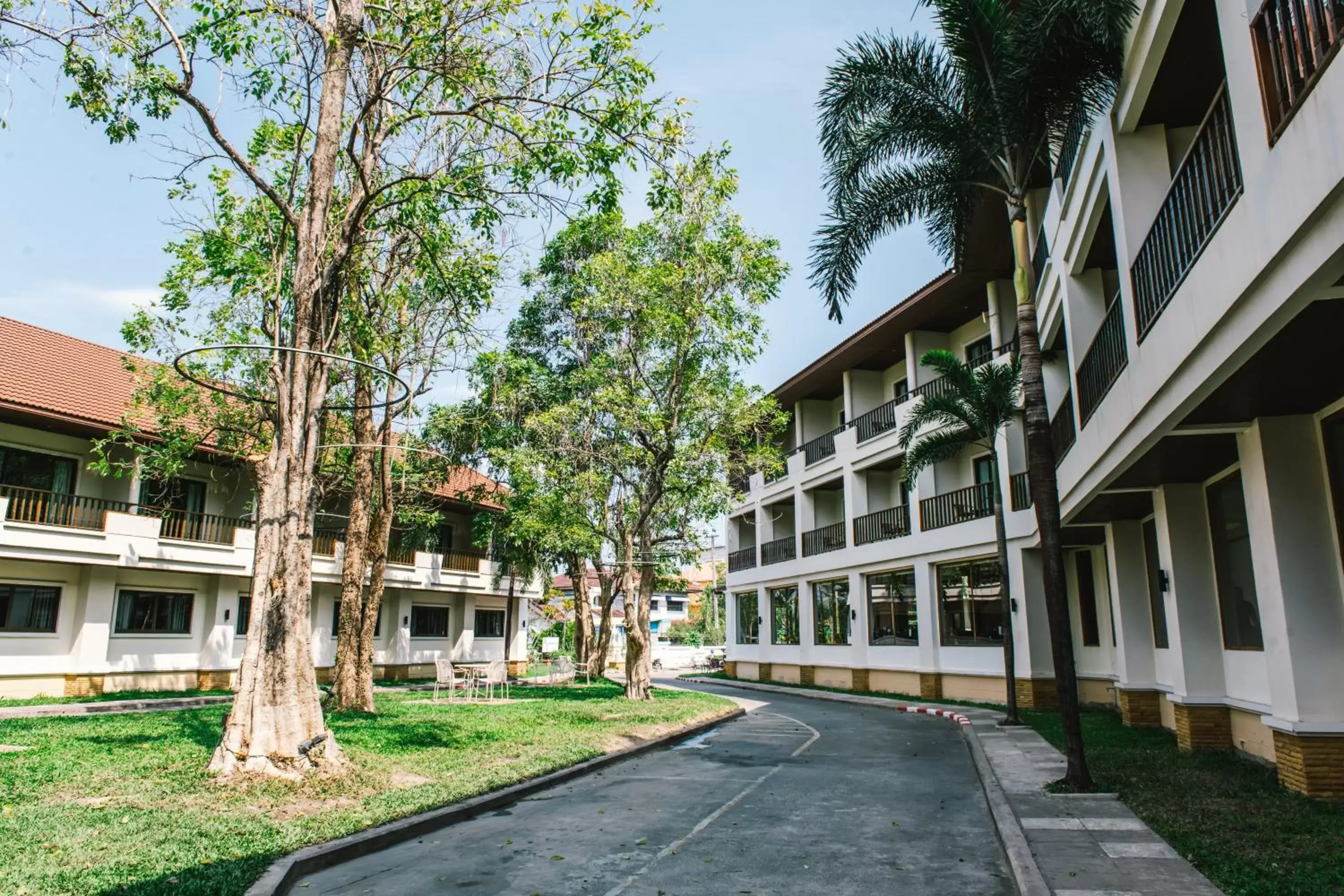 Garden view, Property Building in President Hotel Udonthani