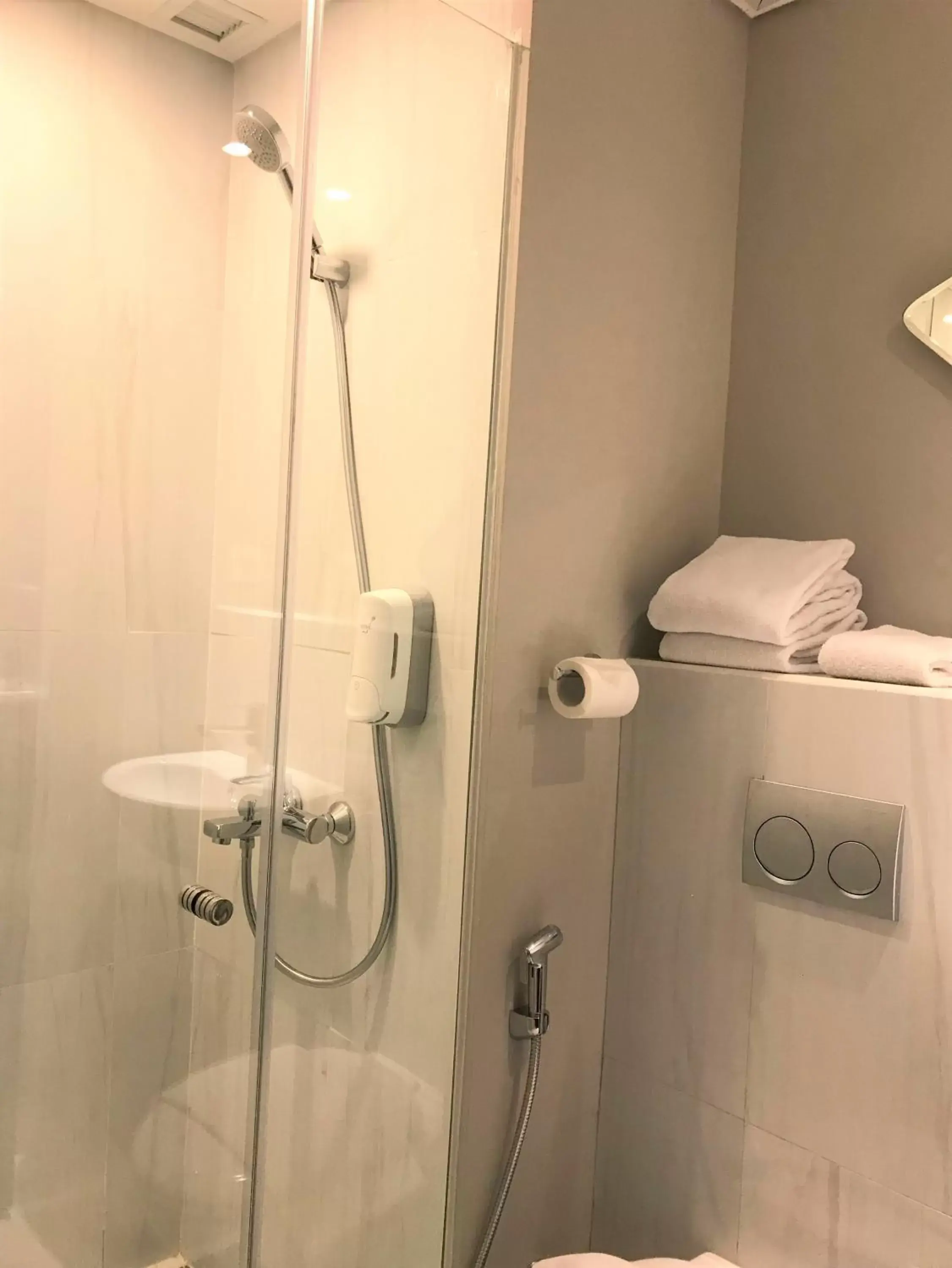 Bathroom in ibis budget Surabaya Diponegoro