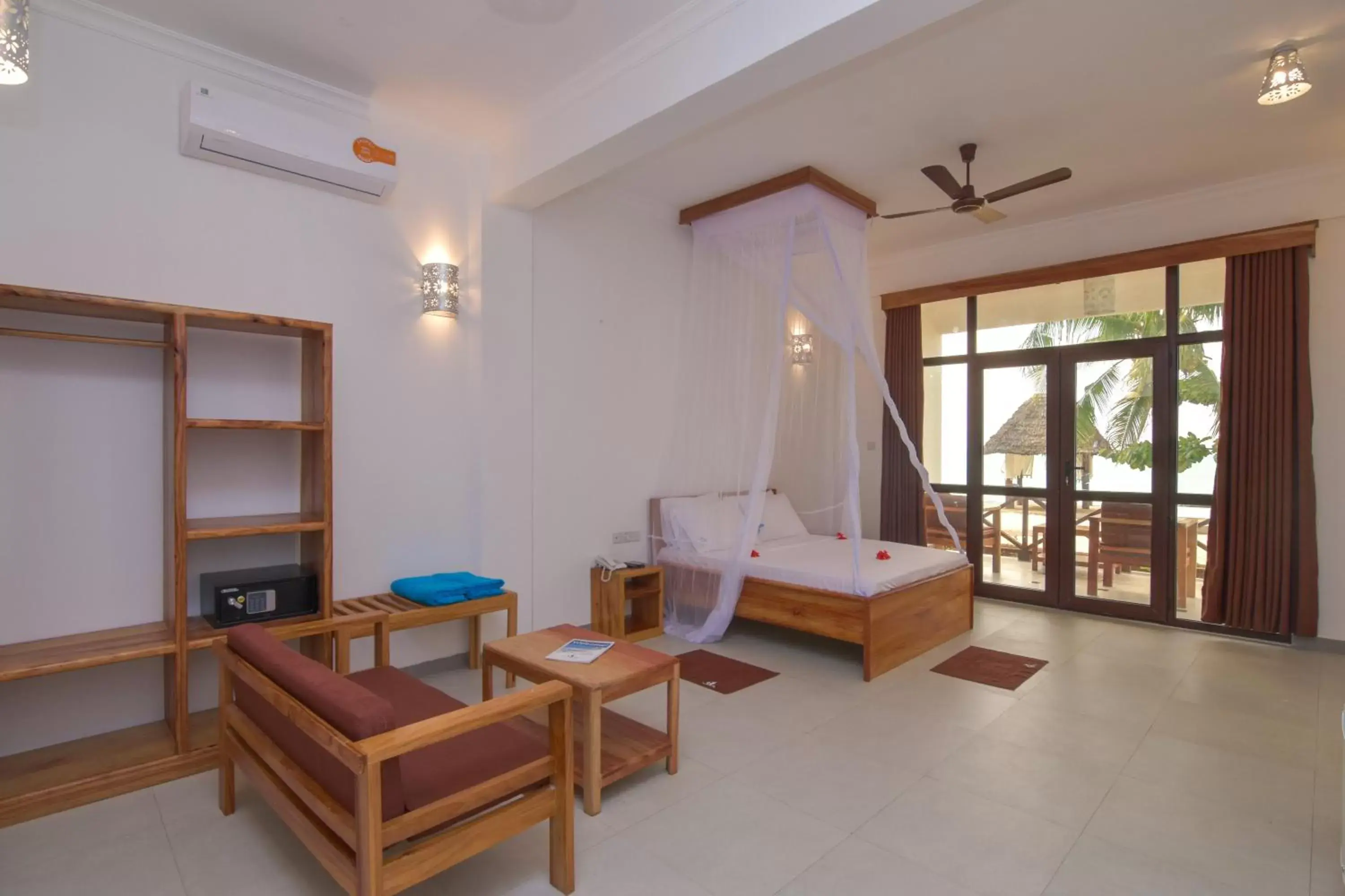 Living room, Seating Area in Mnarani Beach Cottages