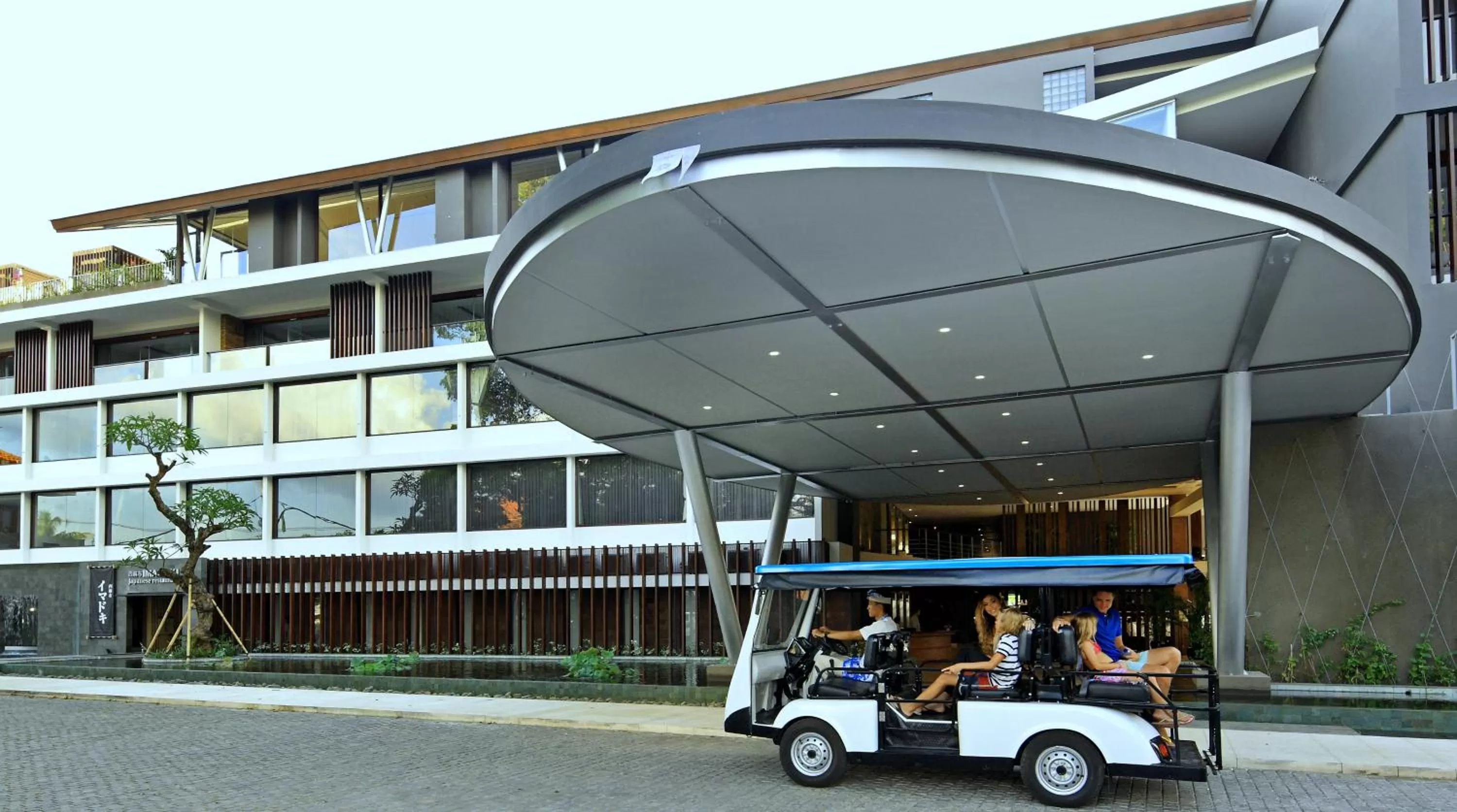 Facade/entrance in Watermark Hotel & Spa Bali