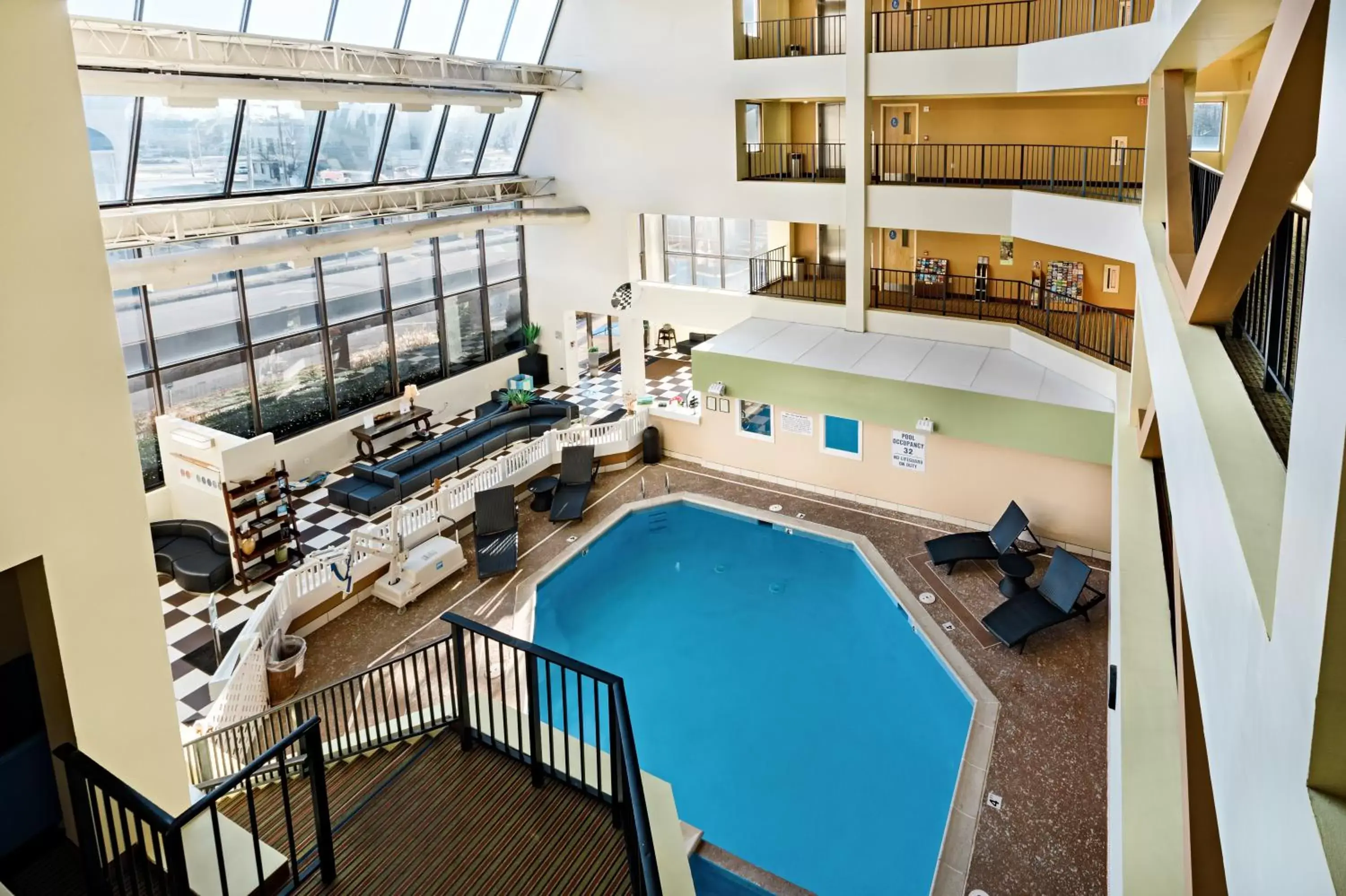 Swimming pool, Pool View in Atrium Resort