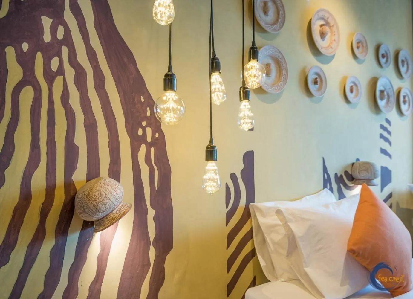 Decorative detail, Bed in Sea Crest by Jomtien