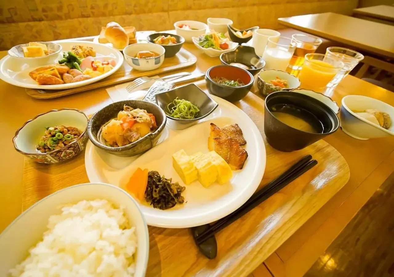 Breakfast in APA Hotel Miyazaki Nobeoka Ekimae
