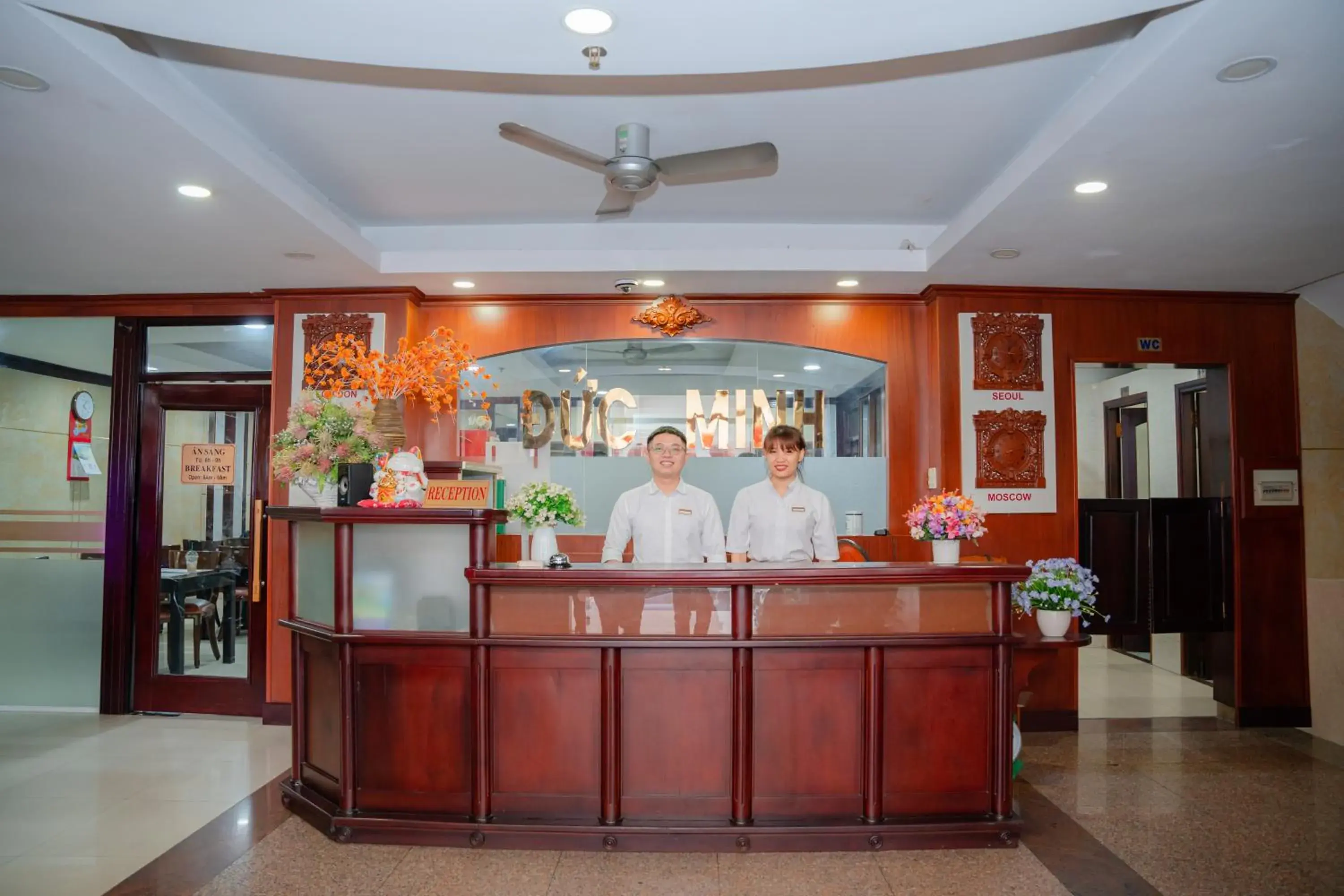 Lobby or reception, Lobby/Reception in Duc Minh Hotel