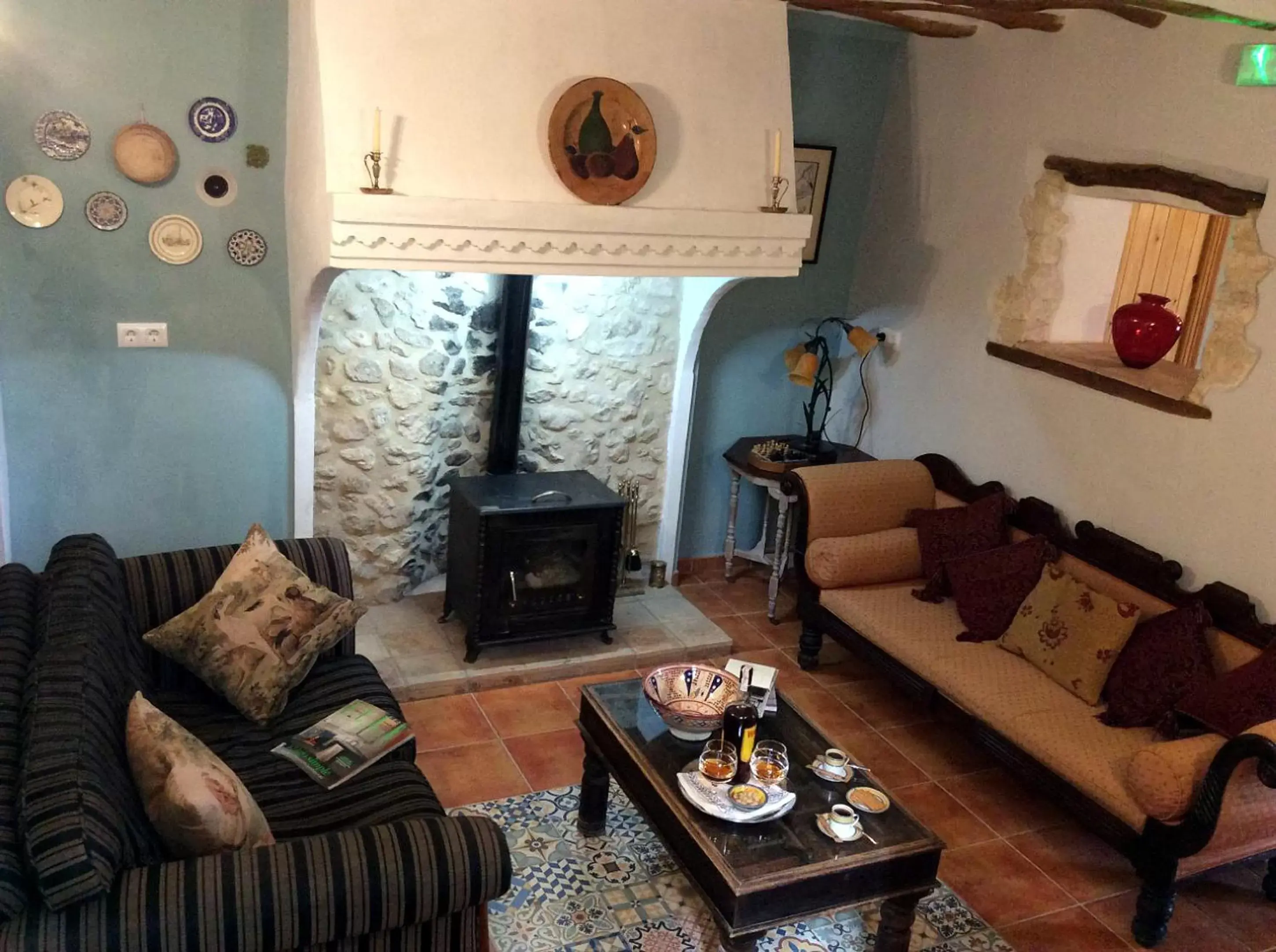 Living room, Seating Area in Los Cuatro Vientos B&B