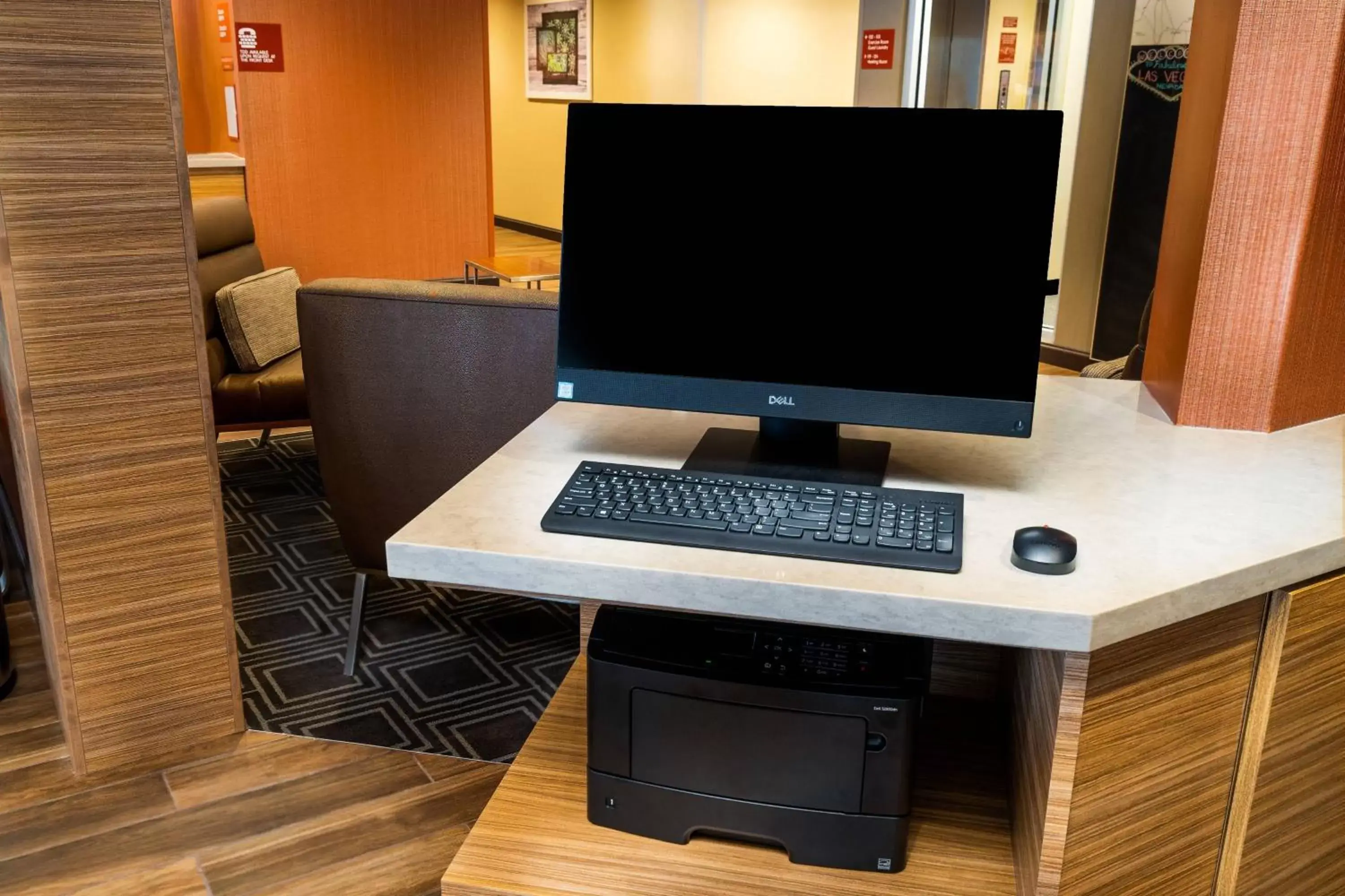Business facilities, TV/Entertainment Center in TownePlace Suites By Marriott Las Vegas Stadium District