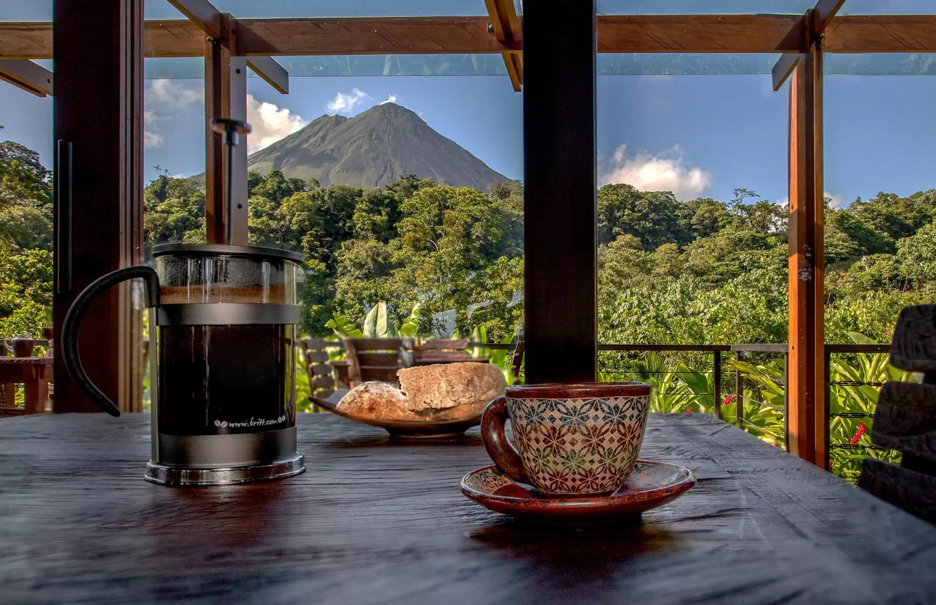 Food, Mountain View in Amor Arenal Adults Friendly