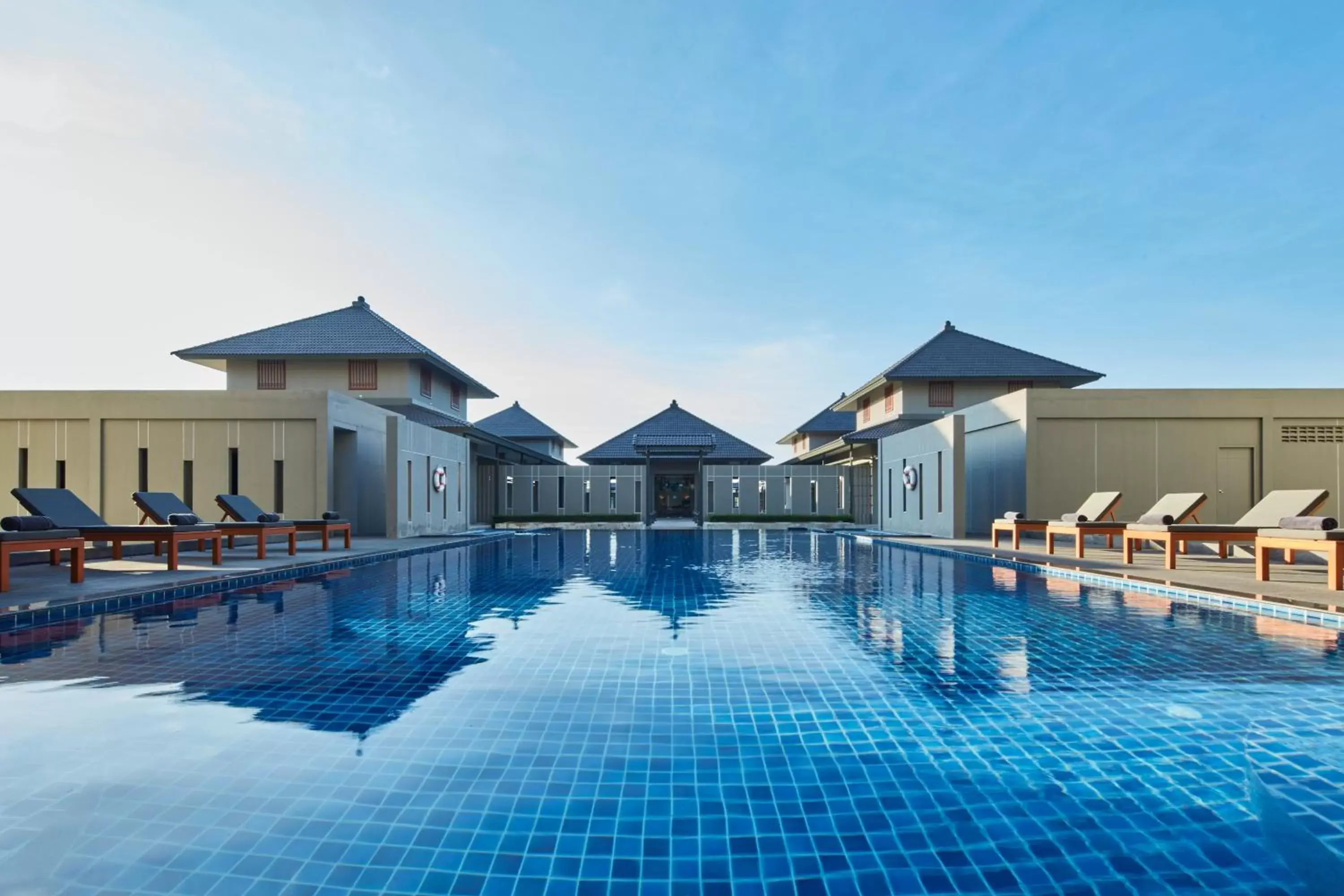 Swimming Pool in Serenity Hotel and Spa Kabinburi