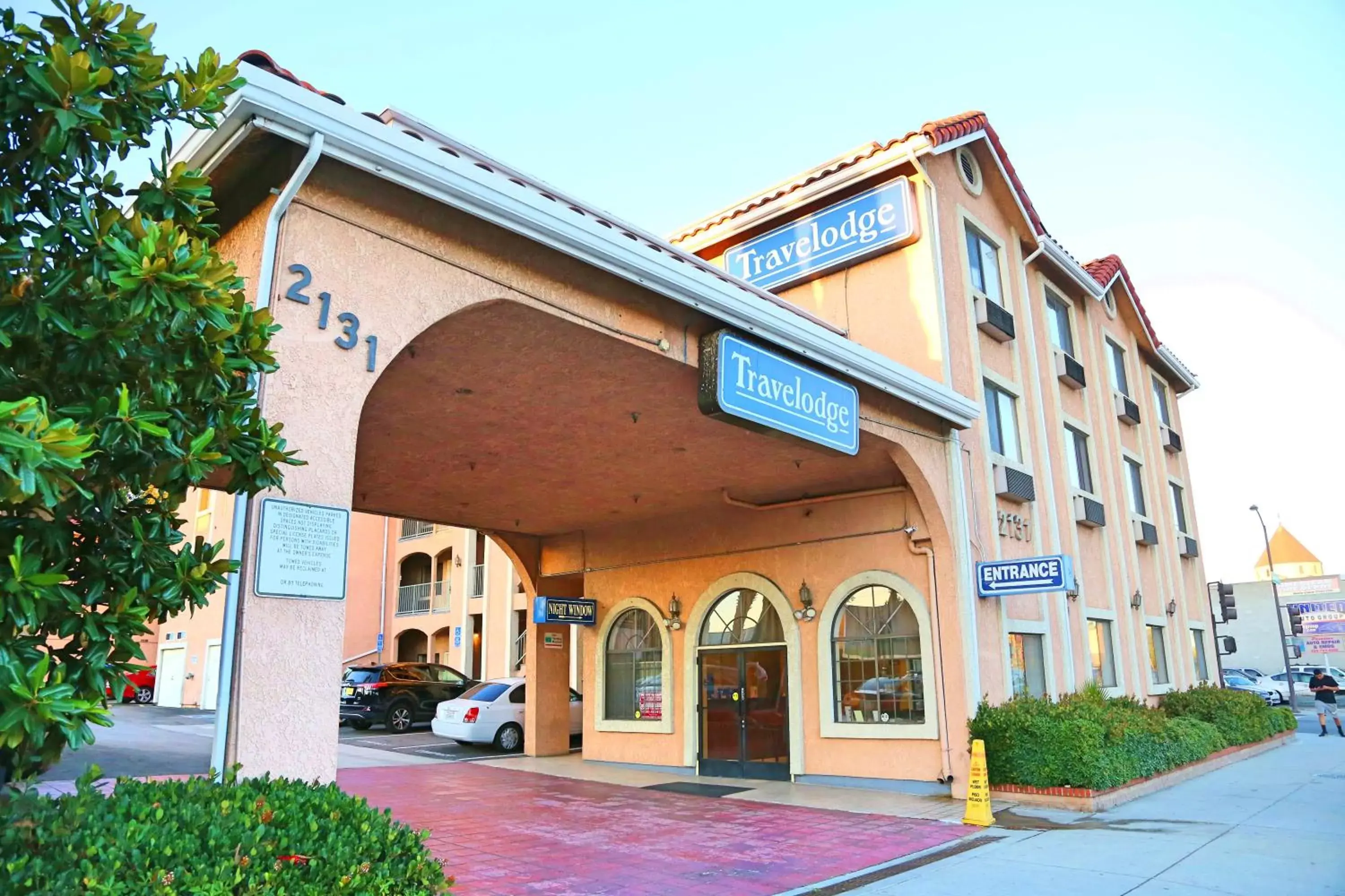 Property Building in Travelodge by Wyndham Pasadena Central