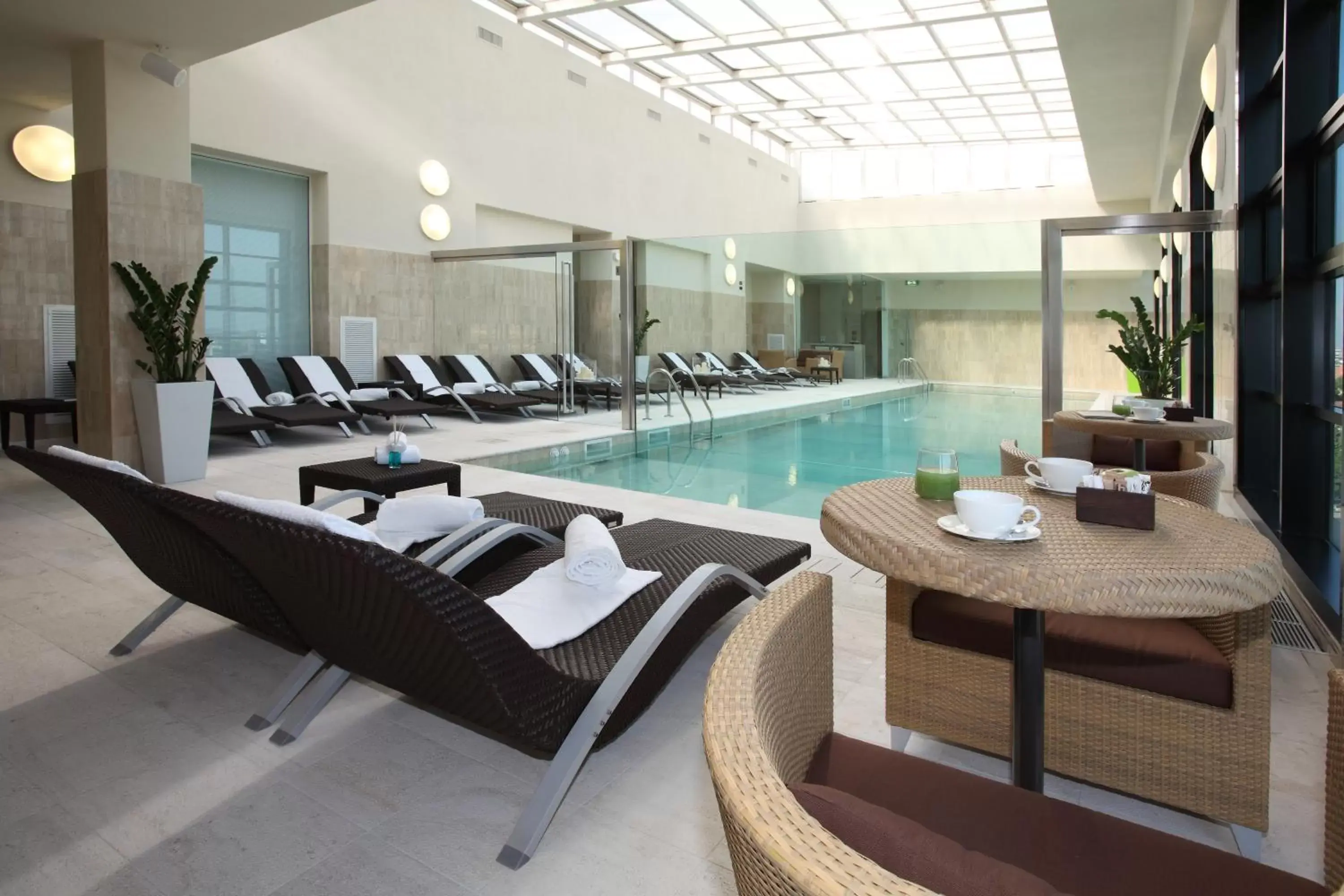 Swimming Pool in Starhotels Grand Milan