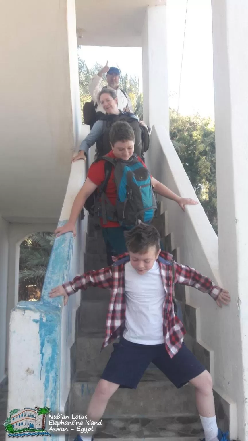 Property building, Children in Nubian Lotus