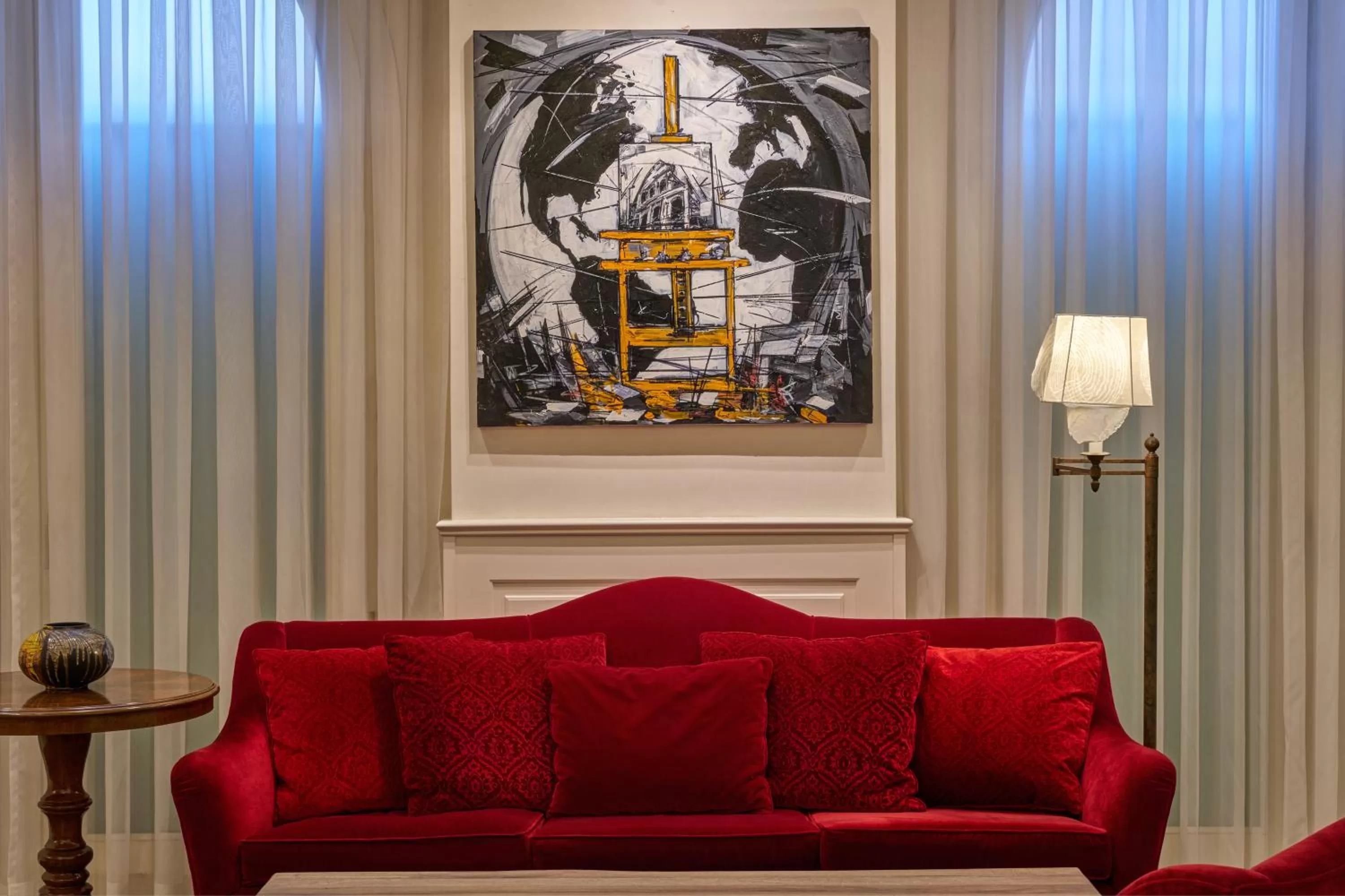 Lobby or reception in Hotel Degli Artisti