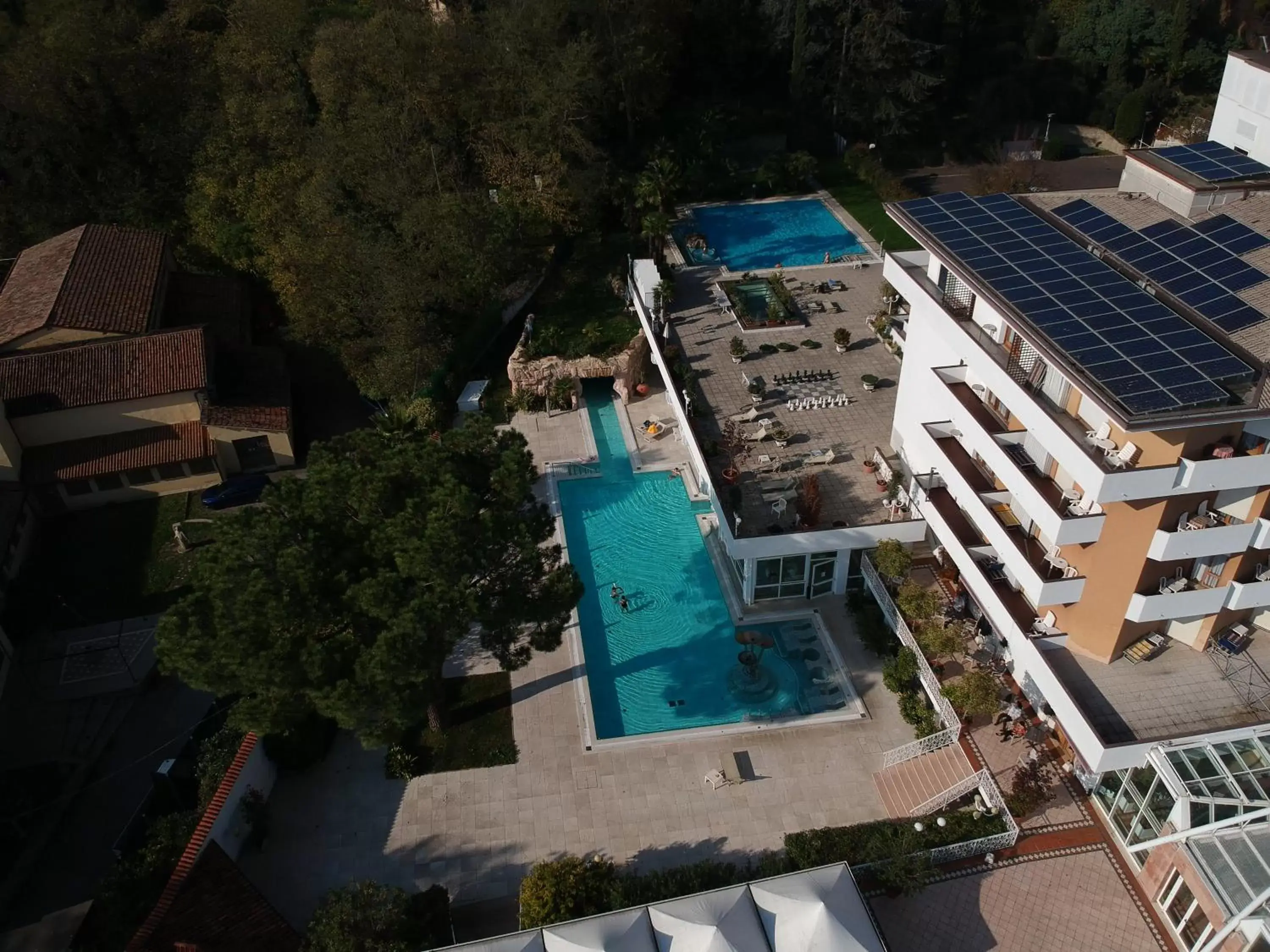 Bird's eye view, Bird's-eye View in Hotel Terme Millepini