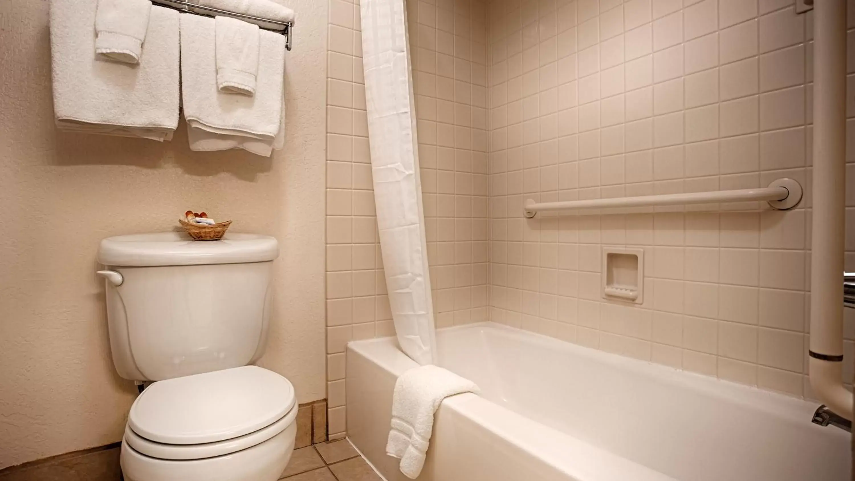 Shower, Bathroom in Best Western Sandman Hotel