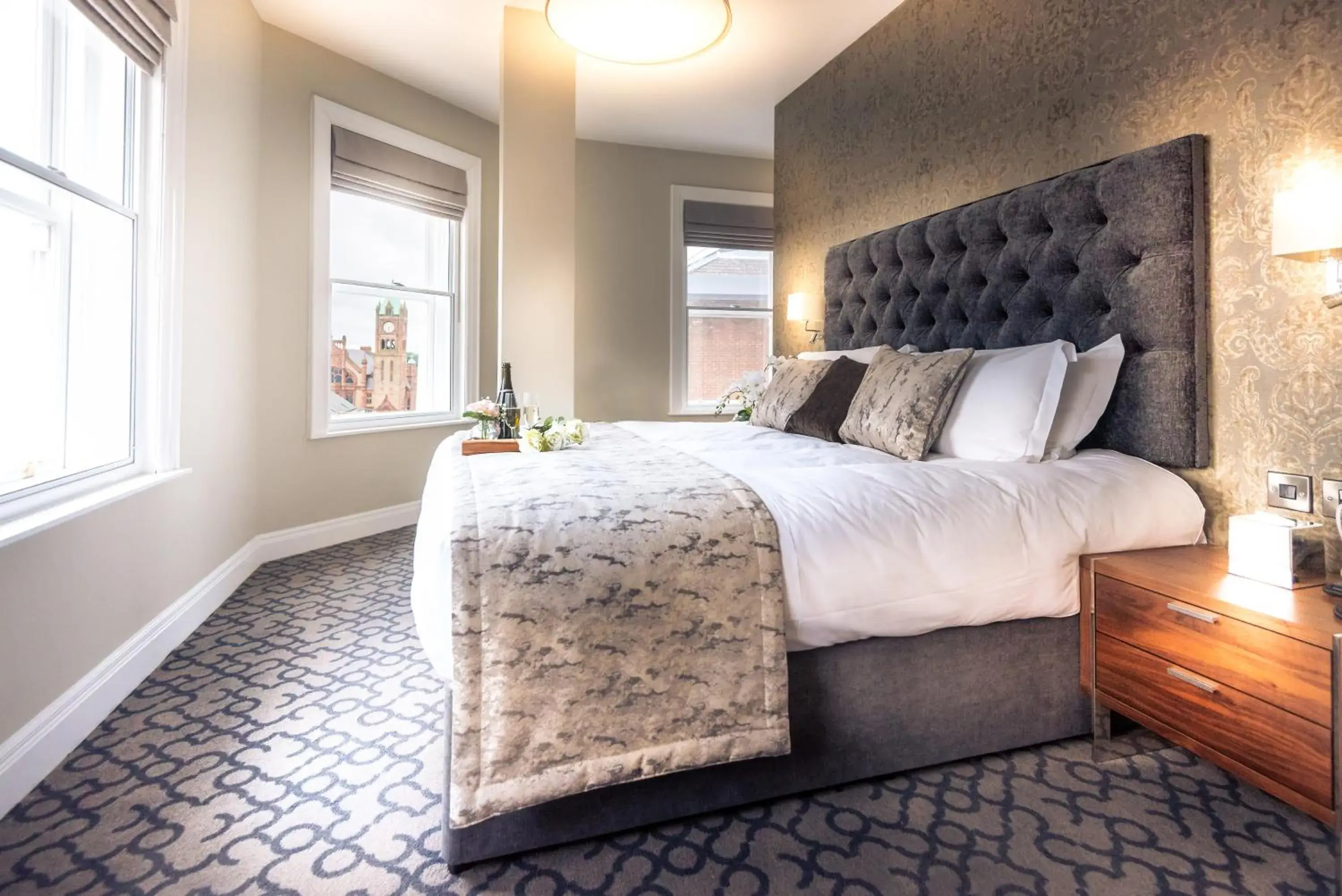 Bedroom in Shipquay Boutique Hotel