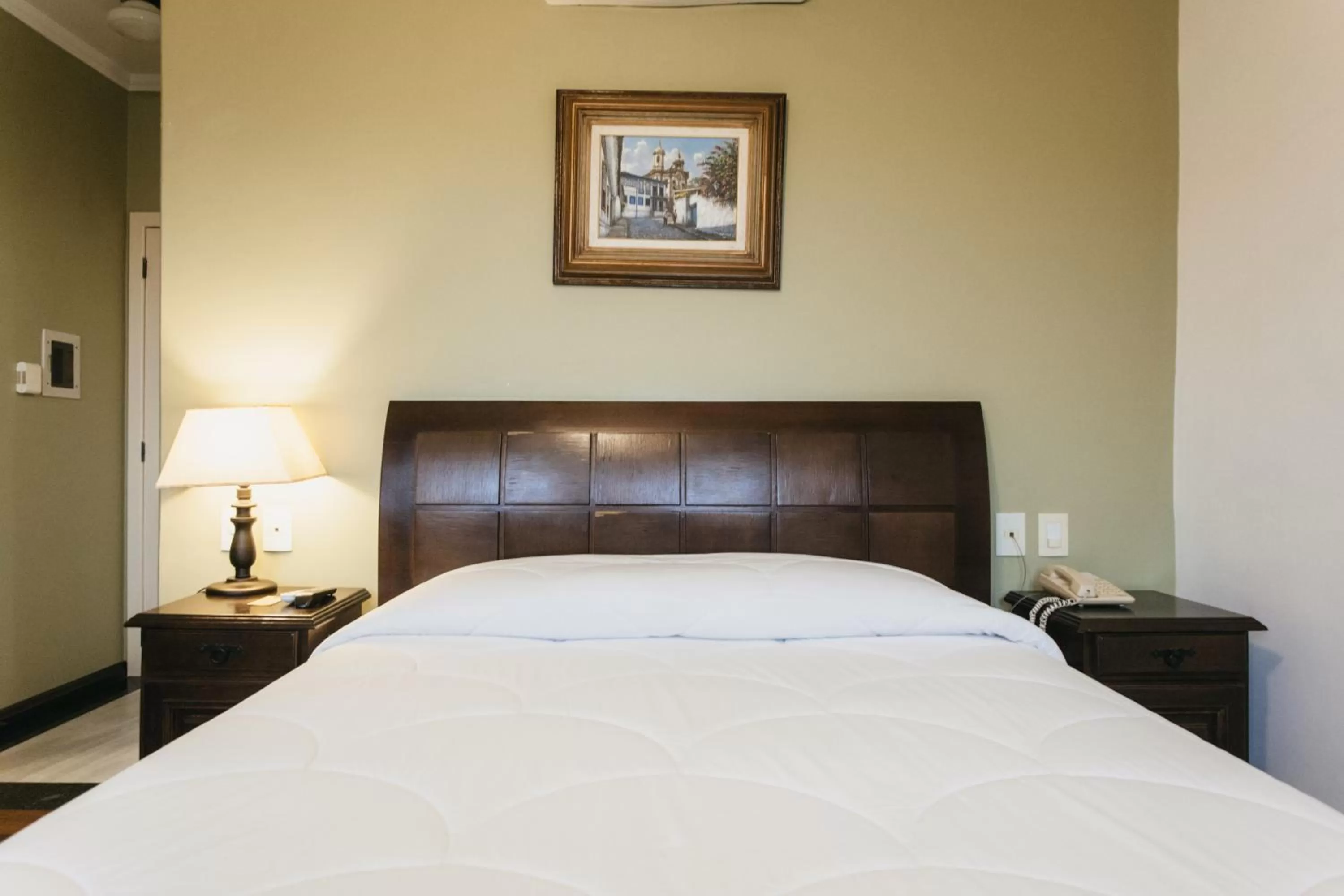 Bedroom, Bed in Hotel Pousada Minas Gerais