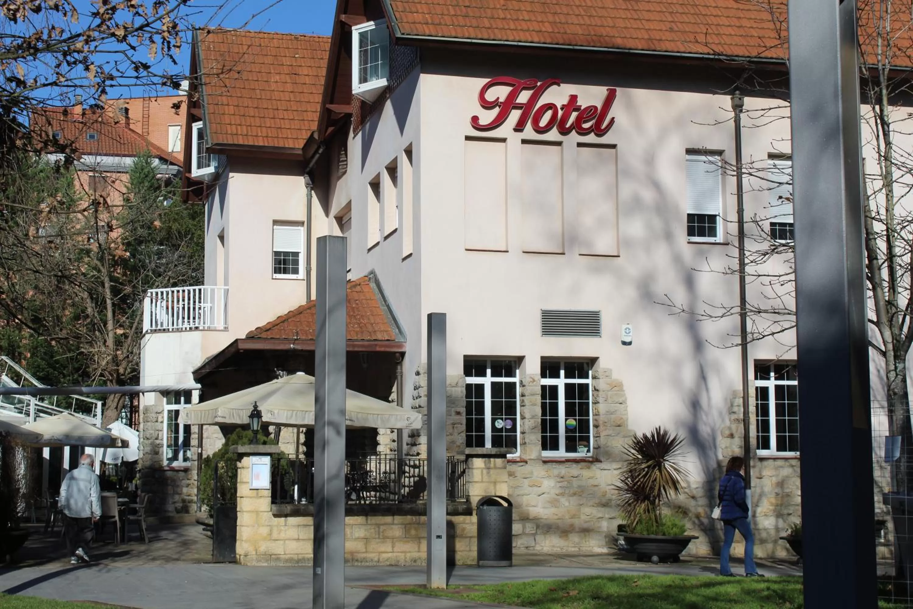 Property building in Hotel Harrison Etxea