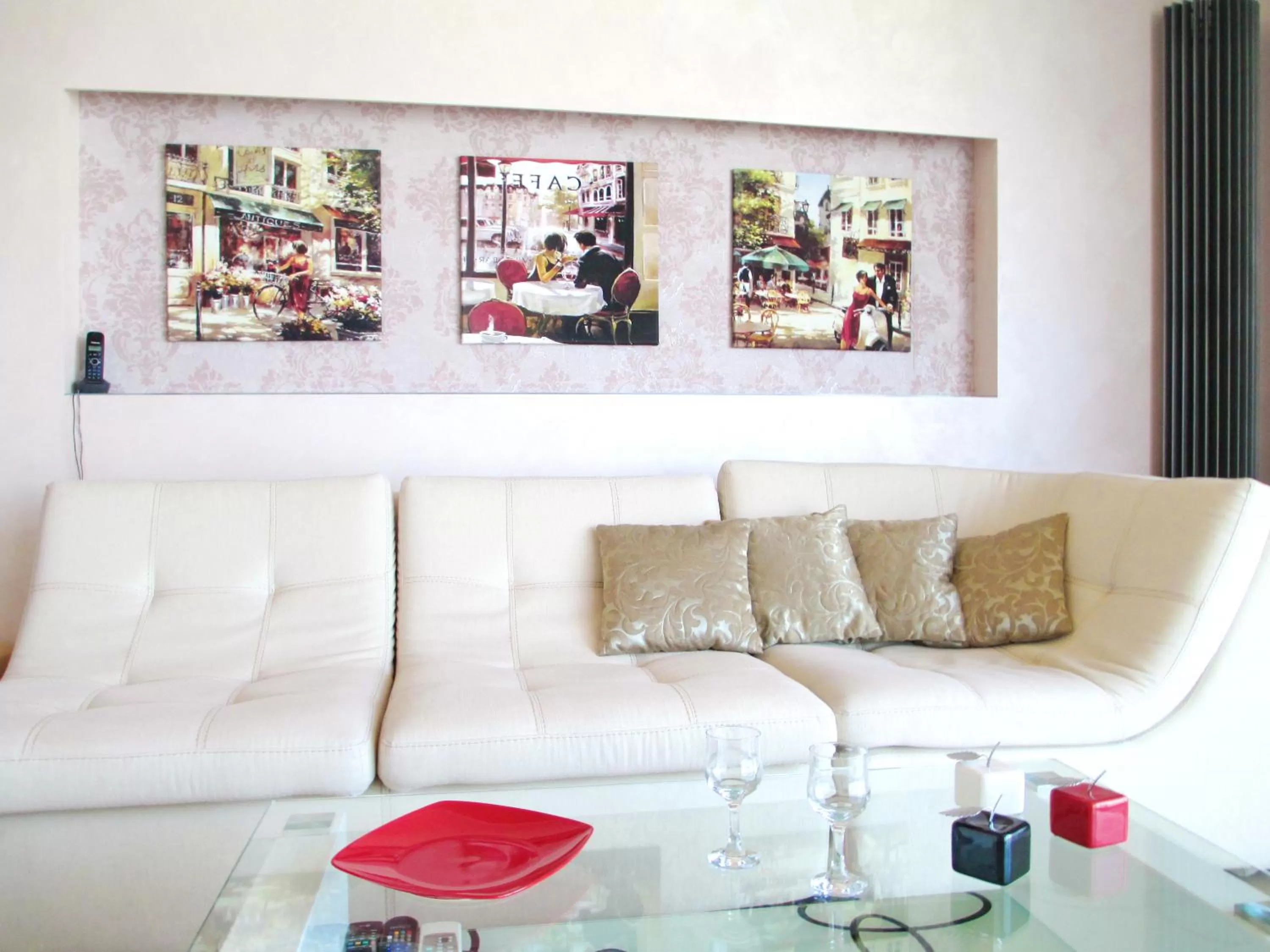 Decorative detail in Most City Apart-Hotel