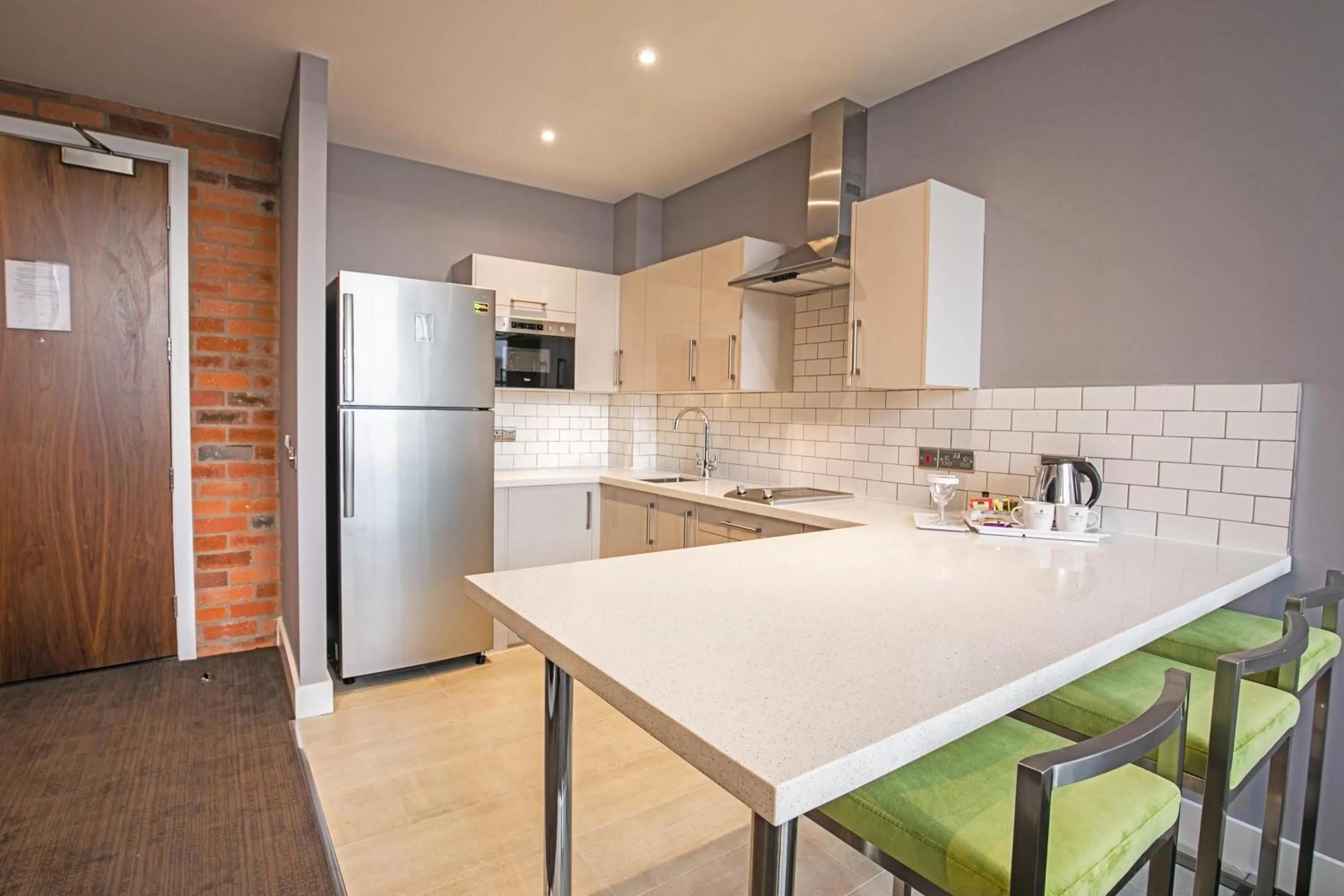 Kitchen or kitchenette in Sandman Signature Aberdeen Hotel & Spa