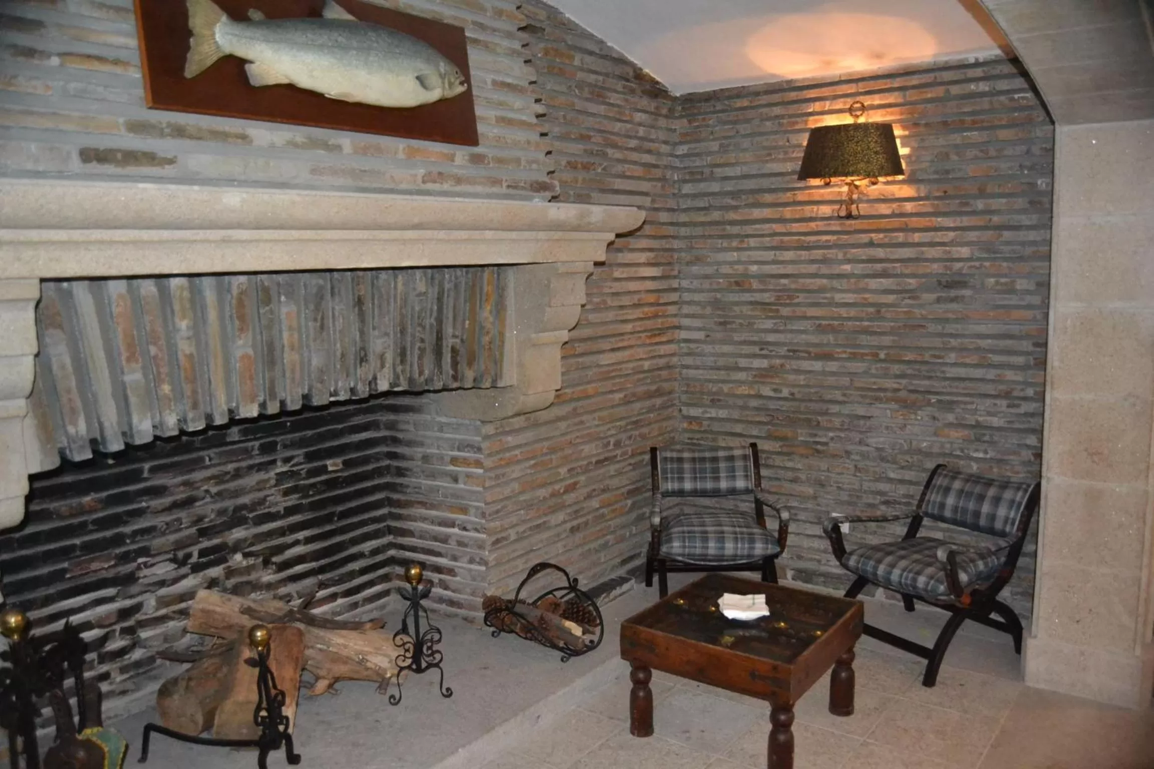 Communal lounge/ TV room in Parador de Ribadeo