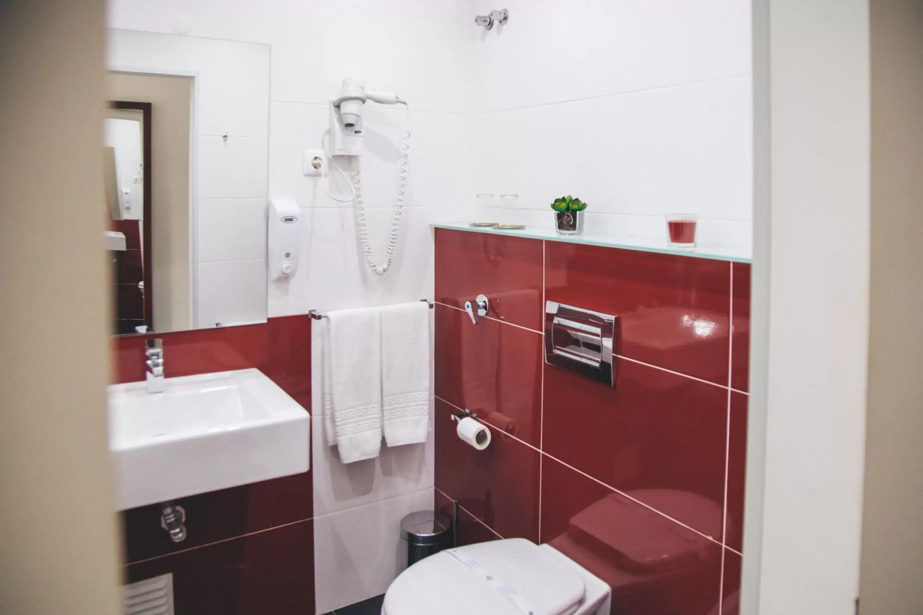 Bathroom in Hotel Larverde