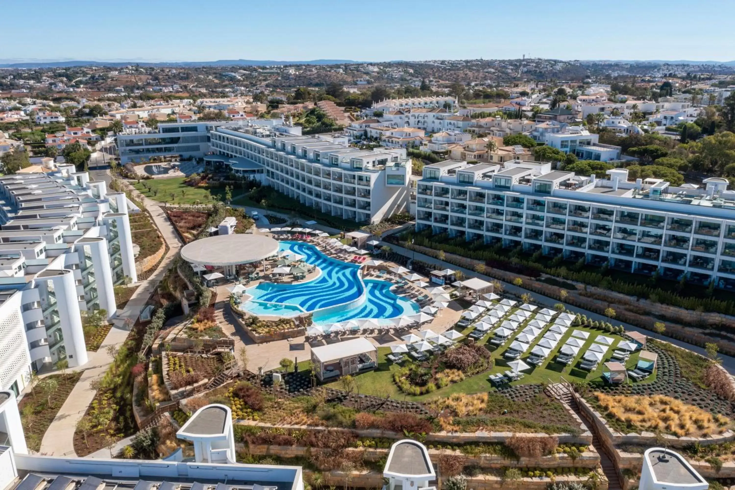 Area and facilities, Bird's-eye View in W Algarve