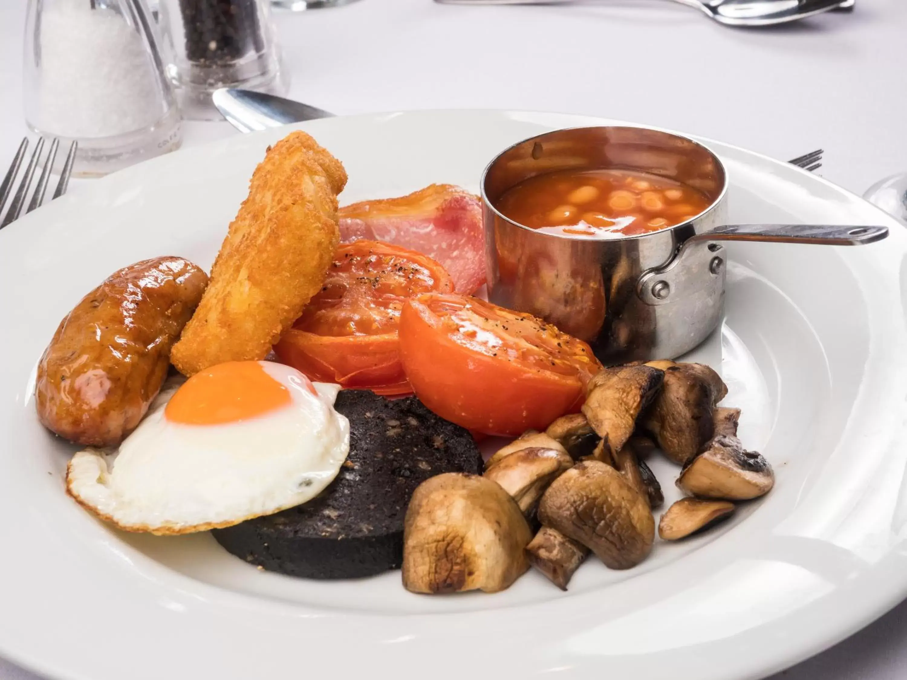 English/Irish breakfast in Widnes Halton Everglades Park Hotel