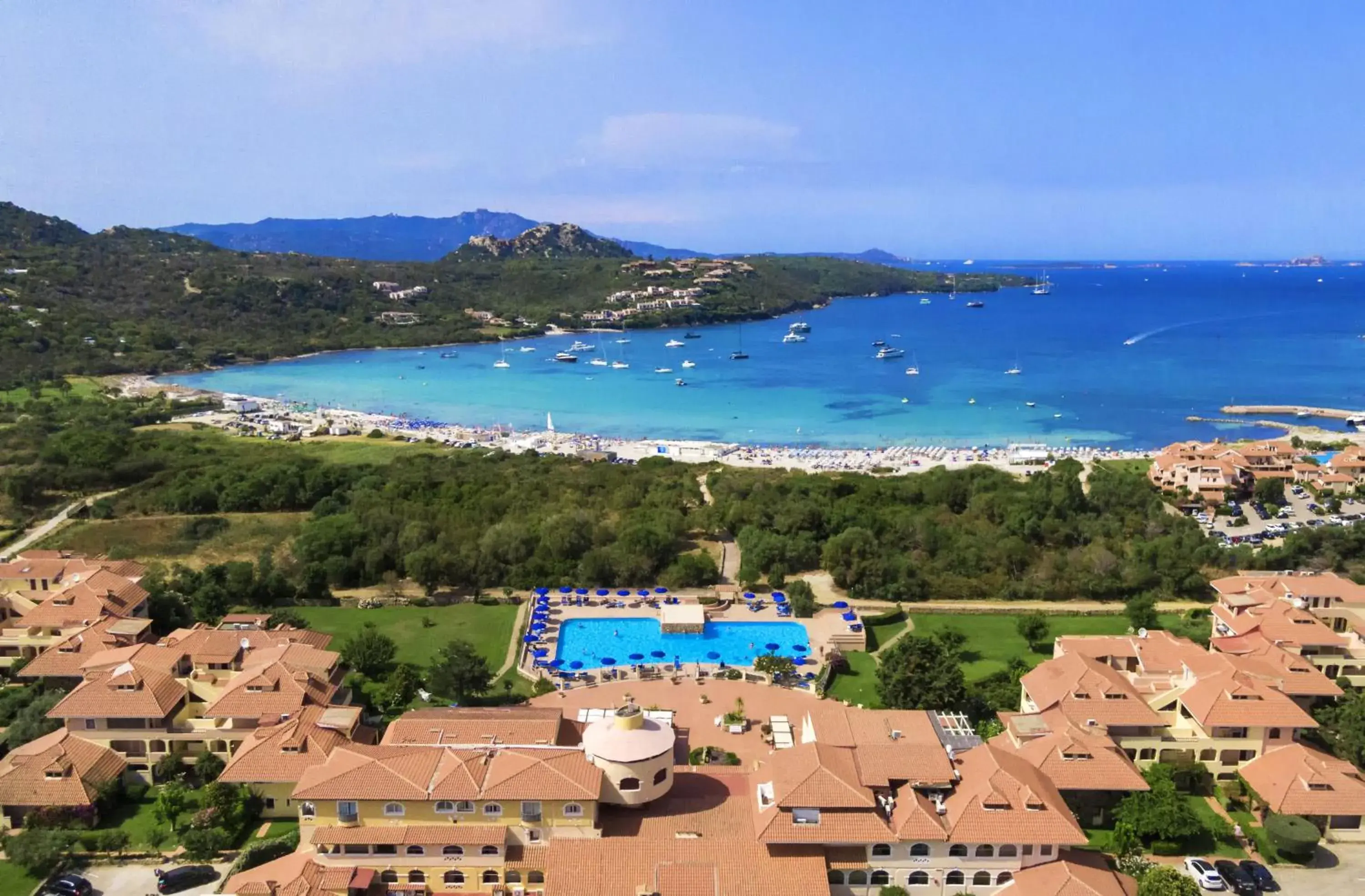 Bird's eye view in Colonna Beach Hotel Marinella Bird's eye view in Colonna Beach Hotel Marinella