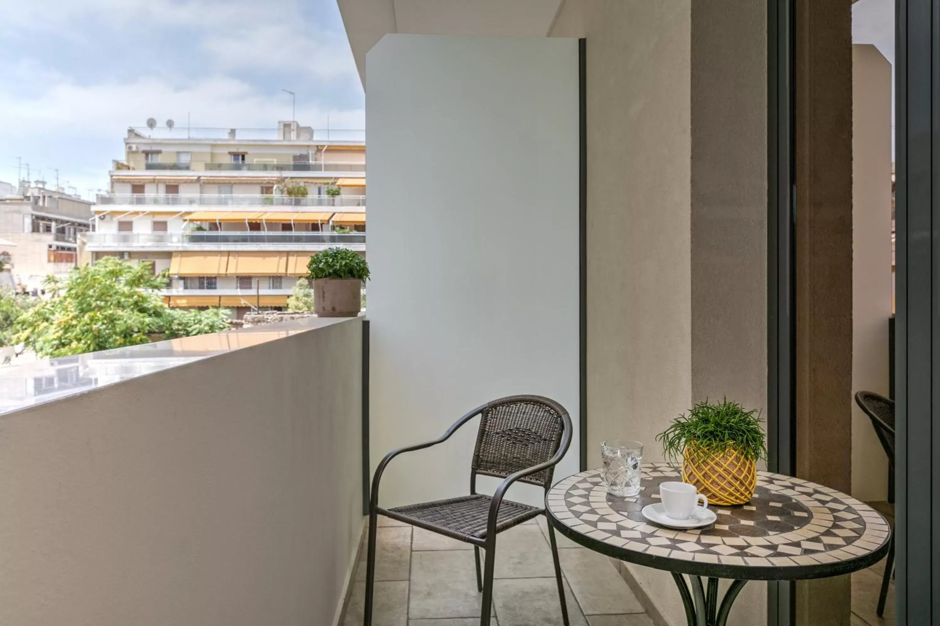 Balcony/Terrace in Estia Boutique Apartments