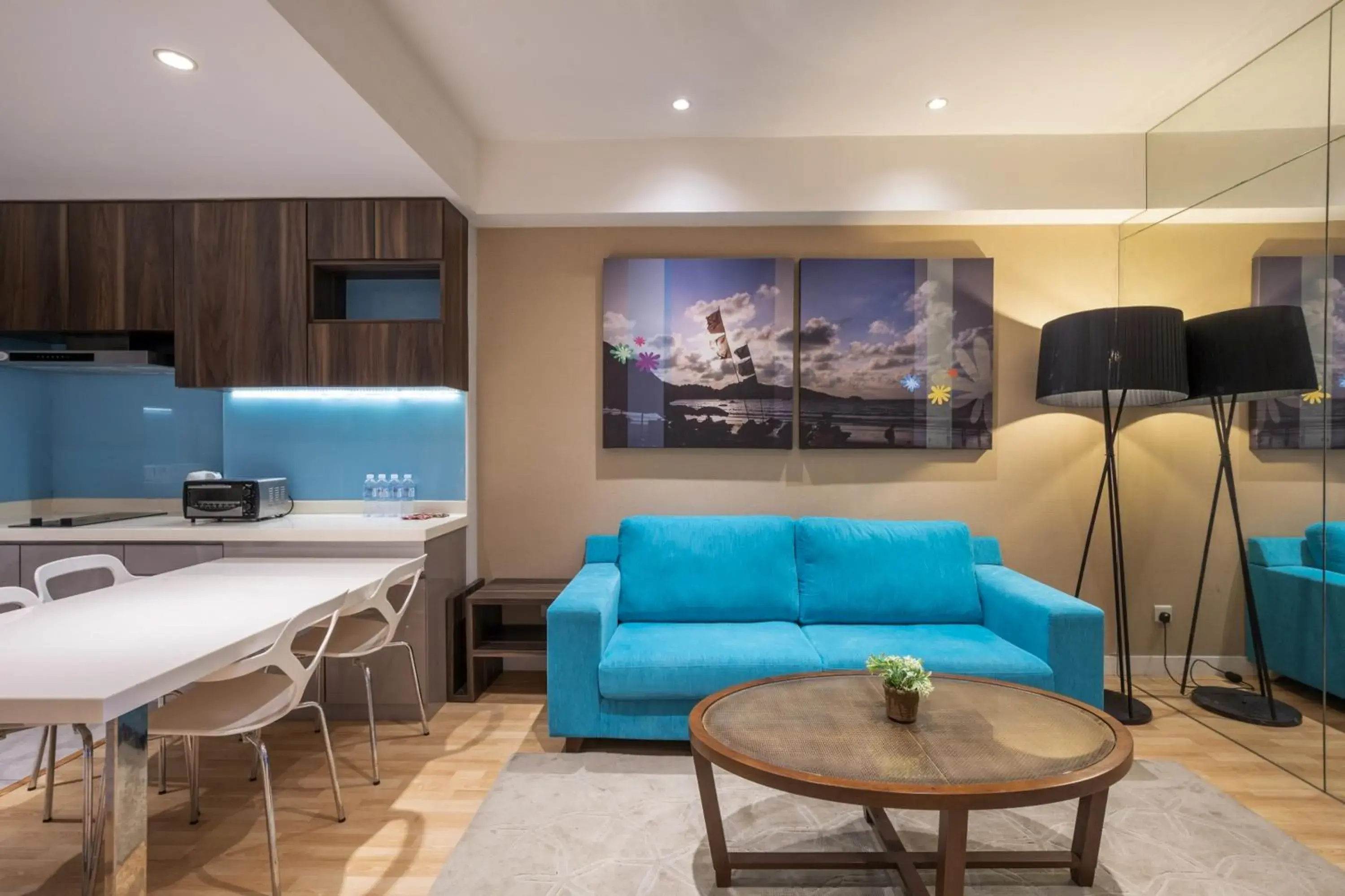 Seating area in Greystone D' Majestic Place Seating area in Greystone D' Majestic Place