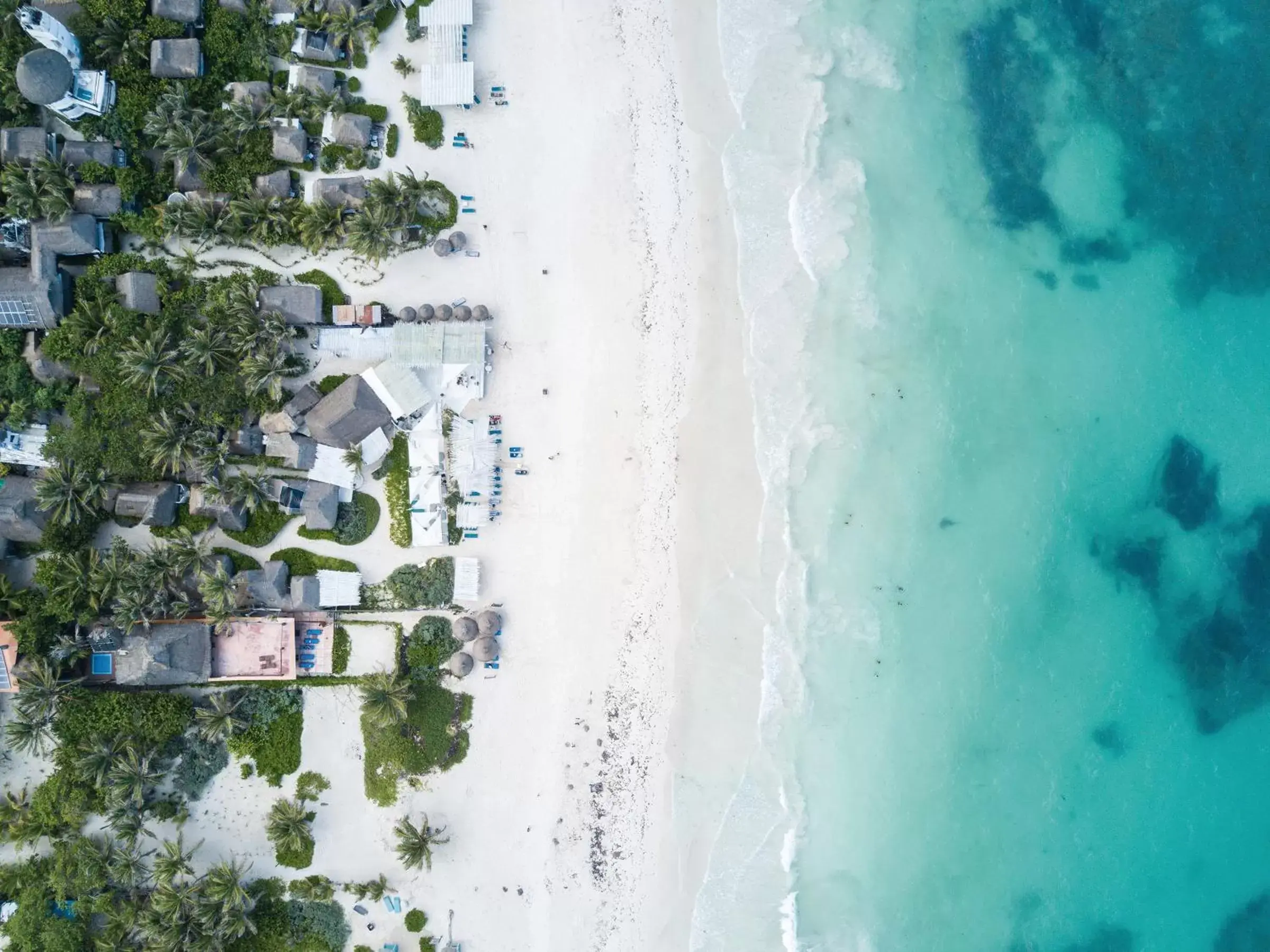 Bird's eye view, Bird's-eye View in Coco Tulum Beach Club Hotel