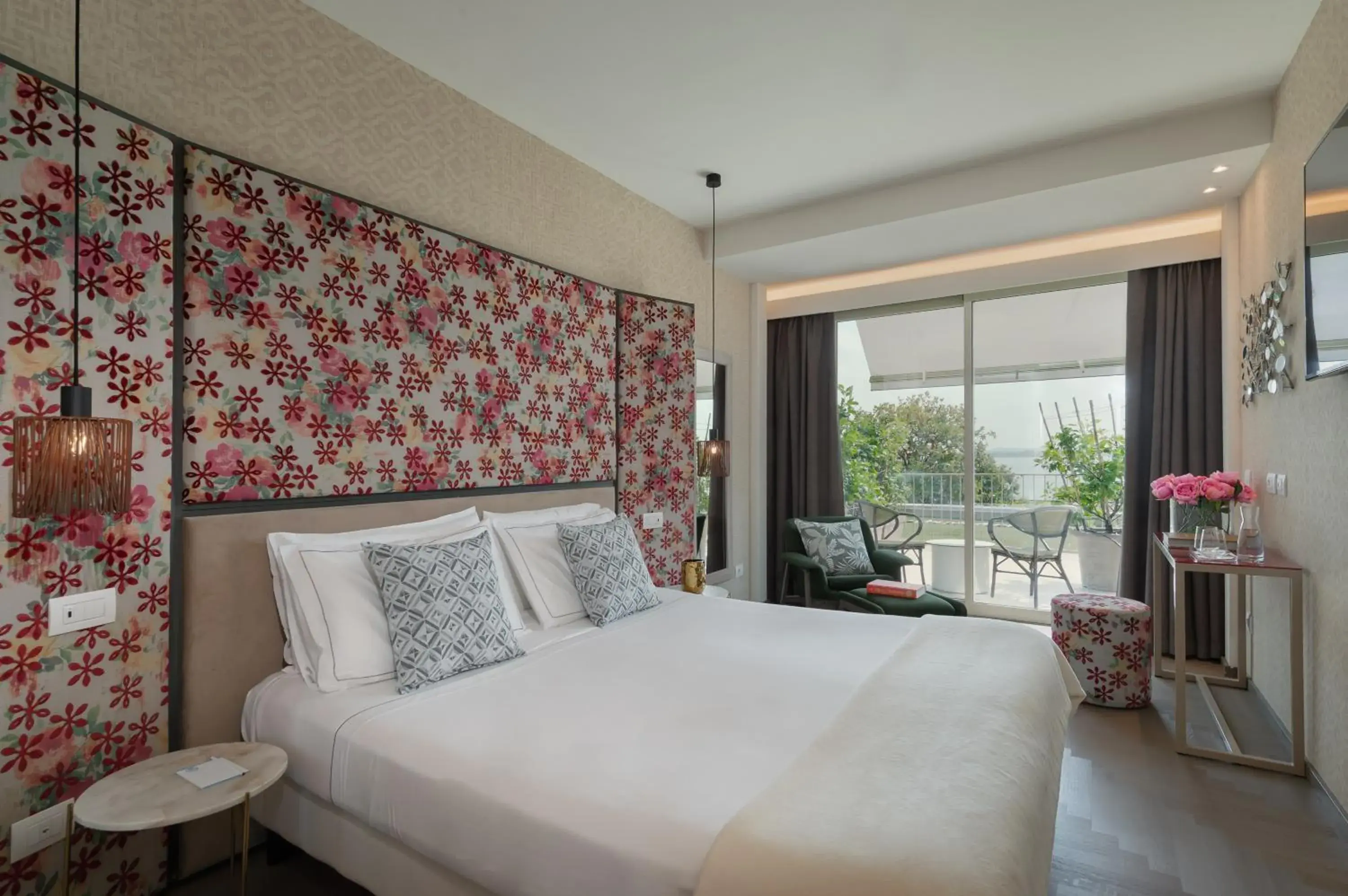 Bed in Olivi Hotel & Natural Spa