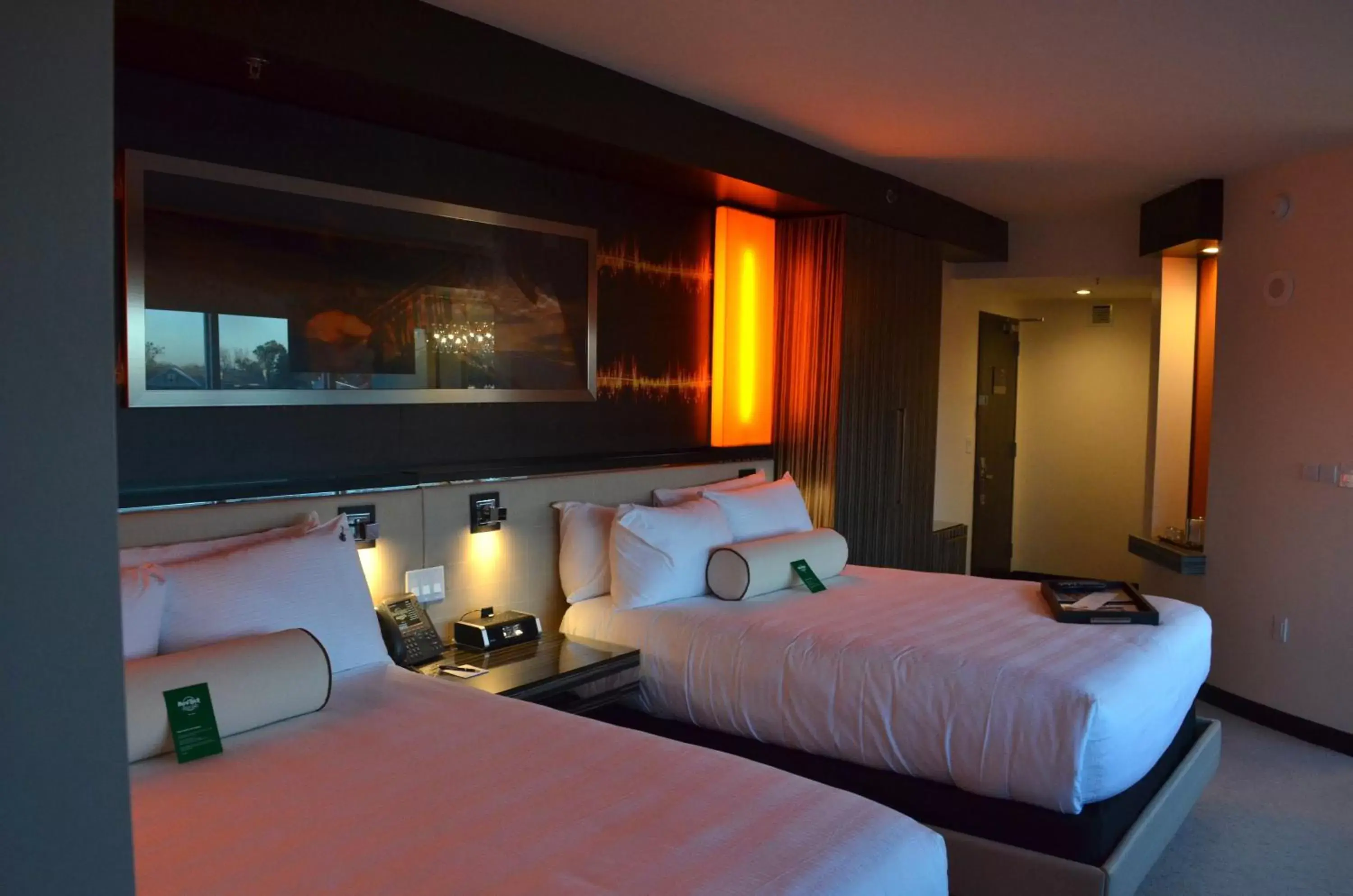 Bed in Hard Rock Hotel & Casino Biloxi